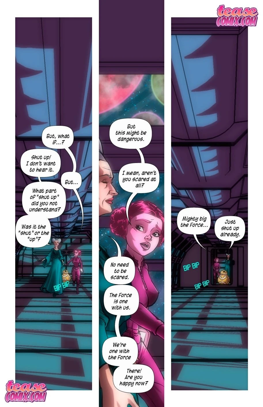 Space Slut porn comic picture 5