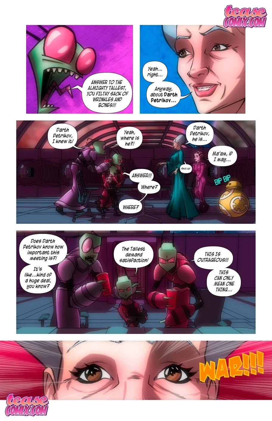 Space Slut porn comic picture 7