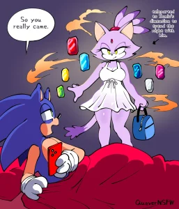 Spending The Night In His Dimension porn comic picture 1