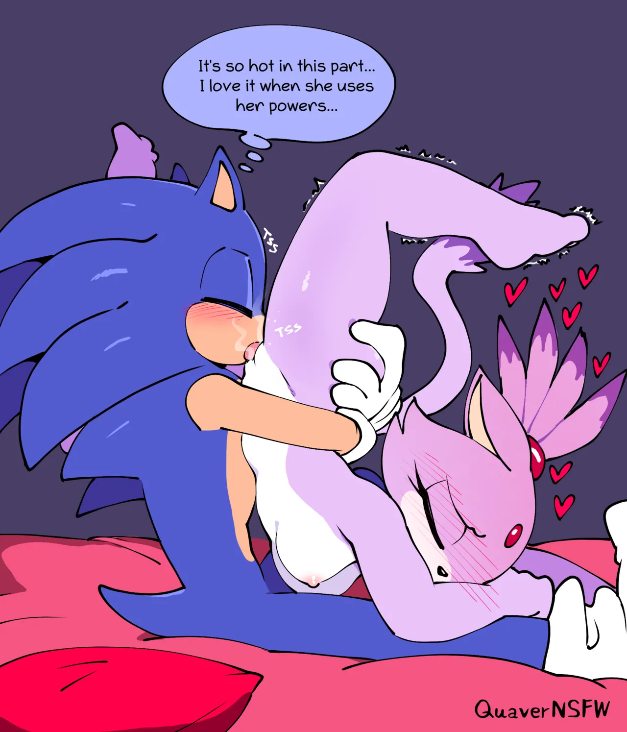 Spending The Night In His Dimension porn comic picture 4
