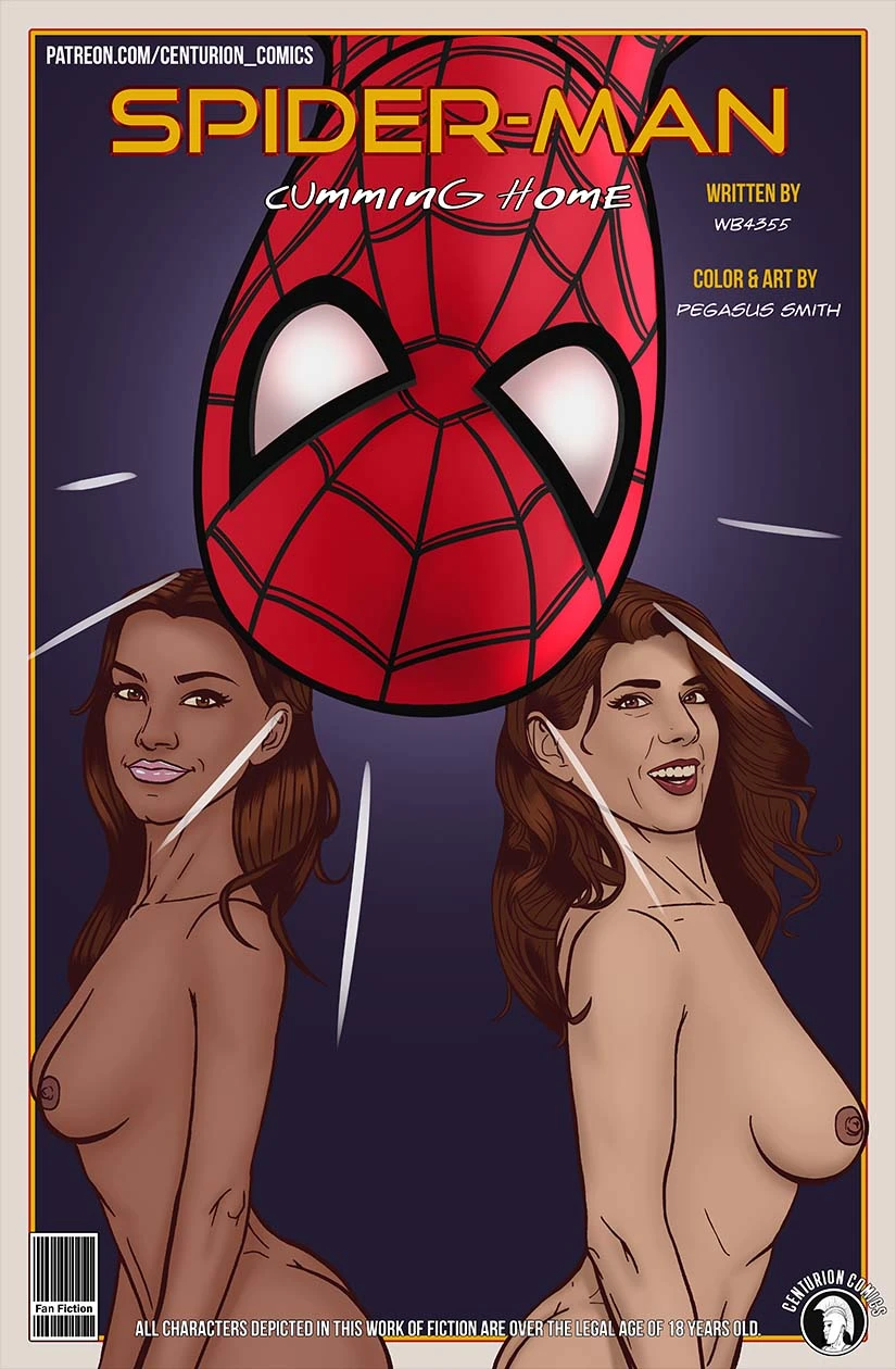 Spider-Man Cumming Home porn comic picture 1
