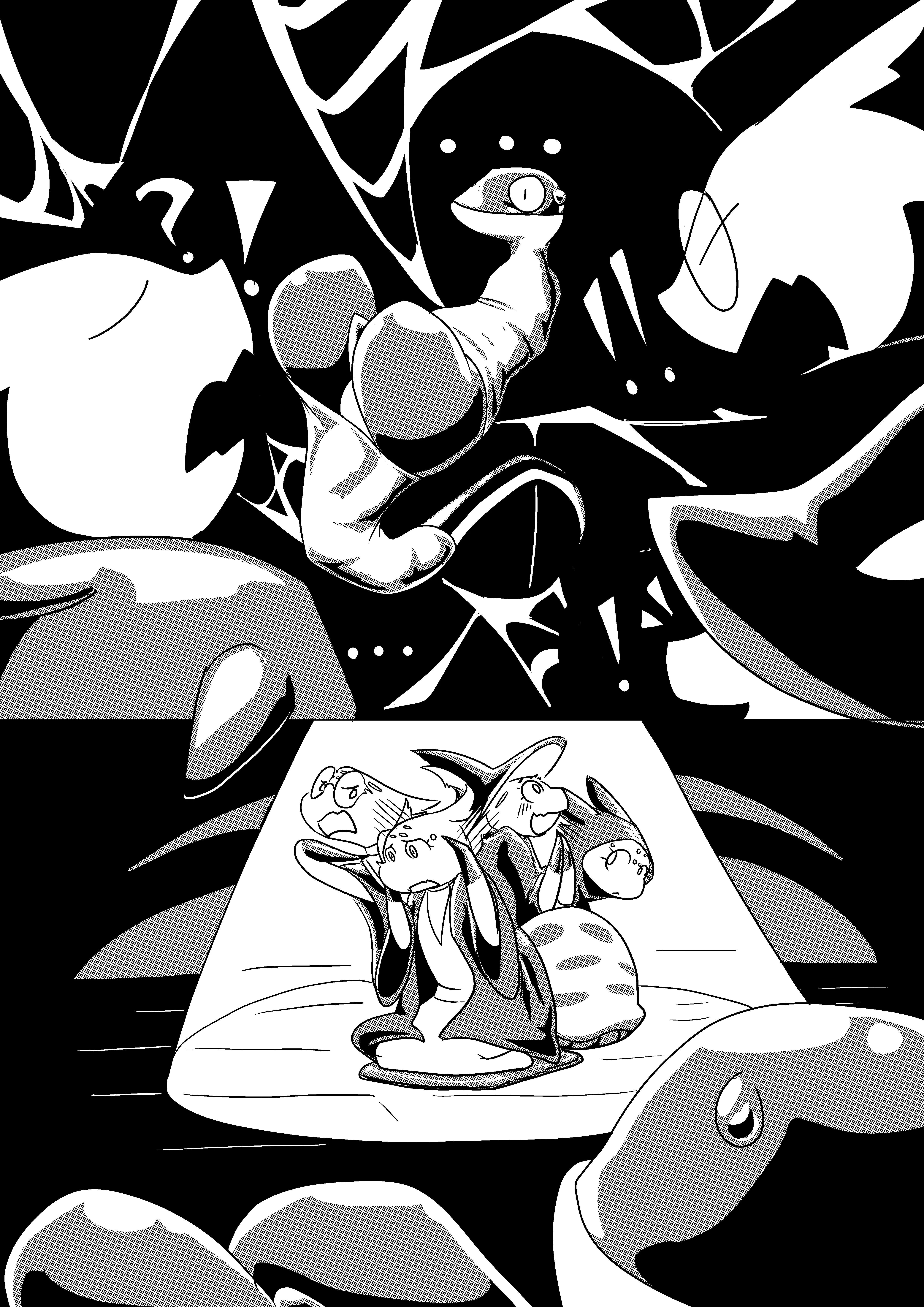 Spider X Lizard porn comic picture 12