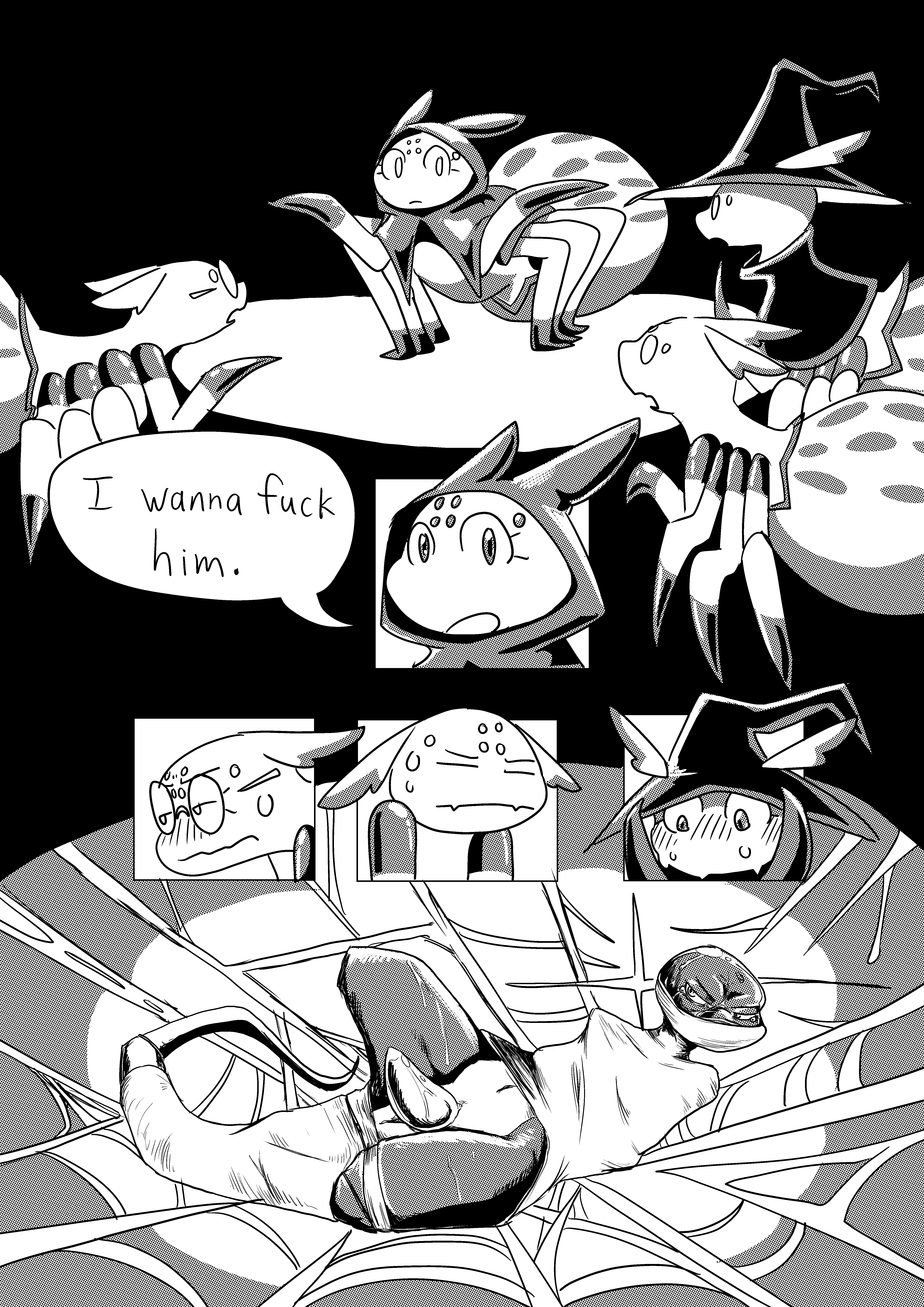 Spider X Lizard porn comic picture 14