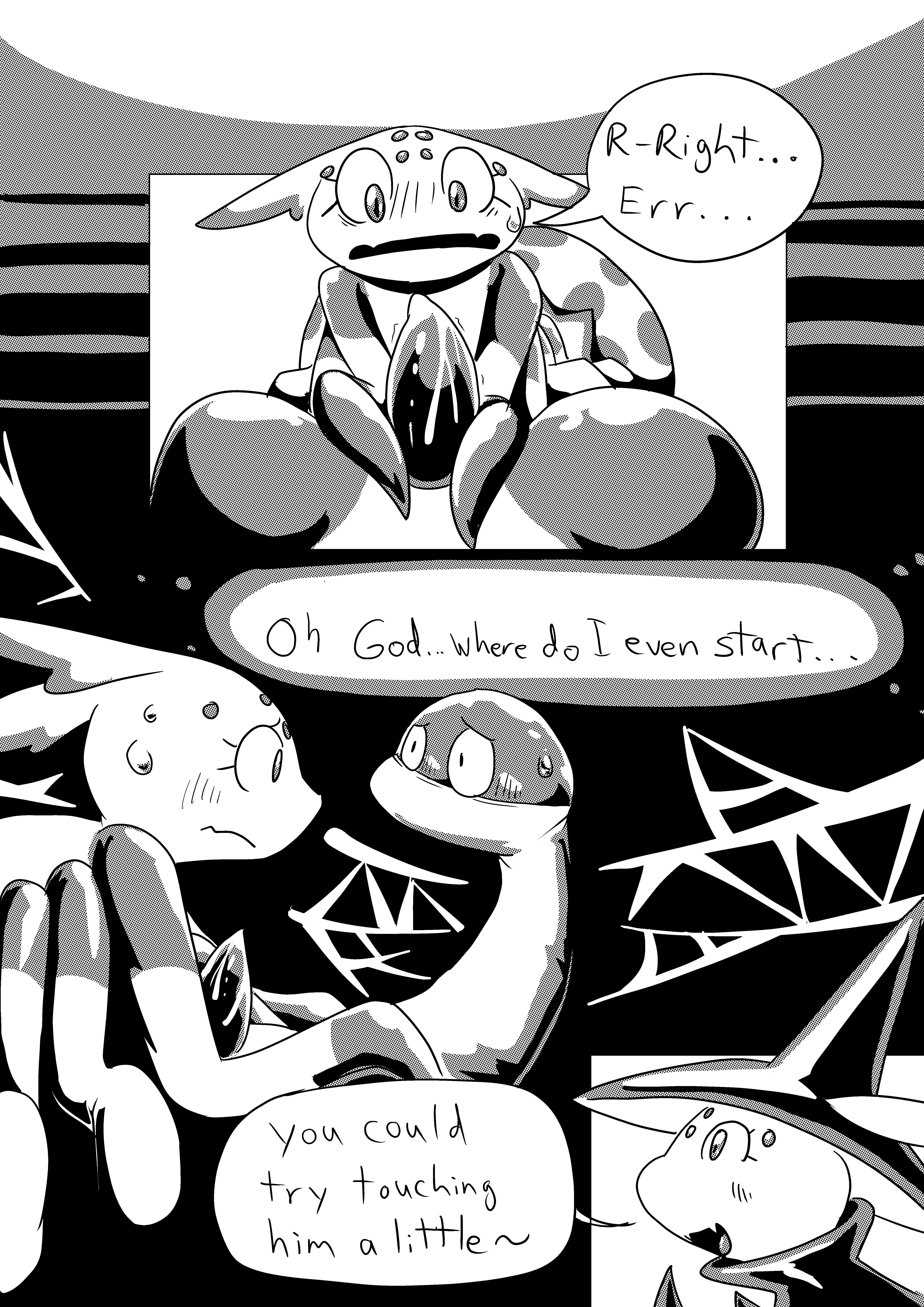Spider X Lizard porn comic picture 18