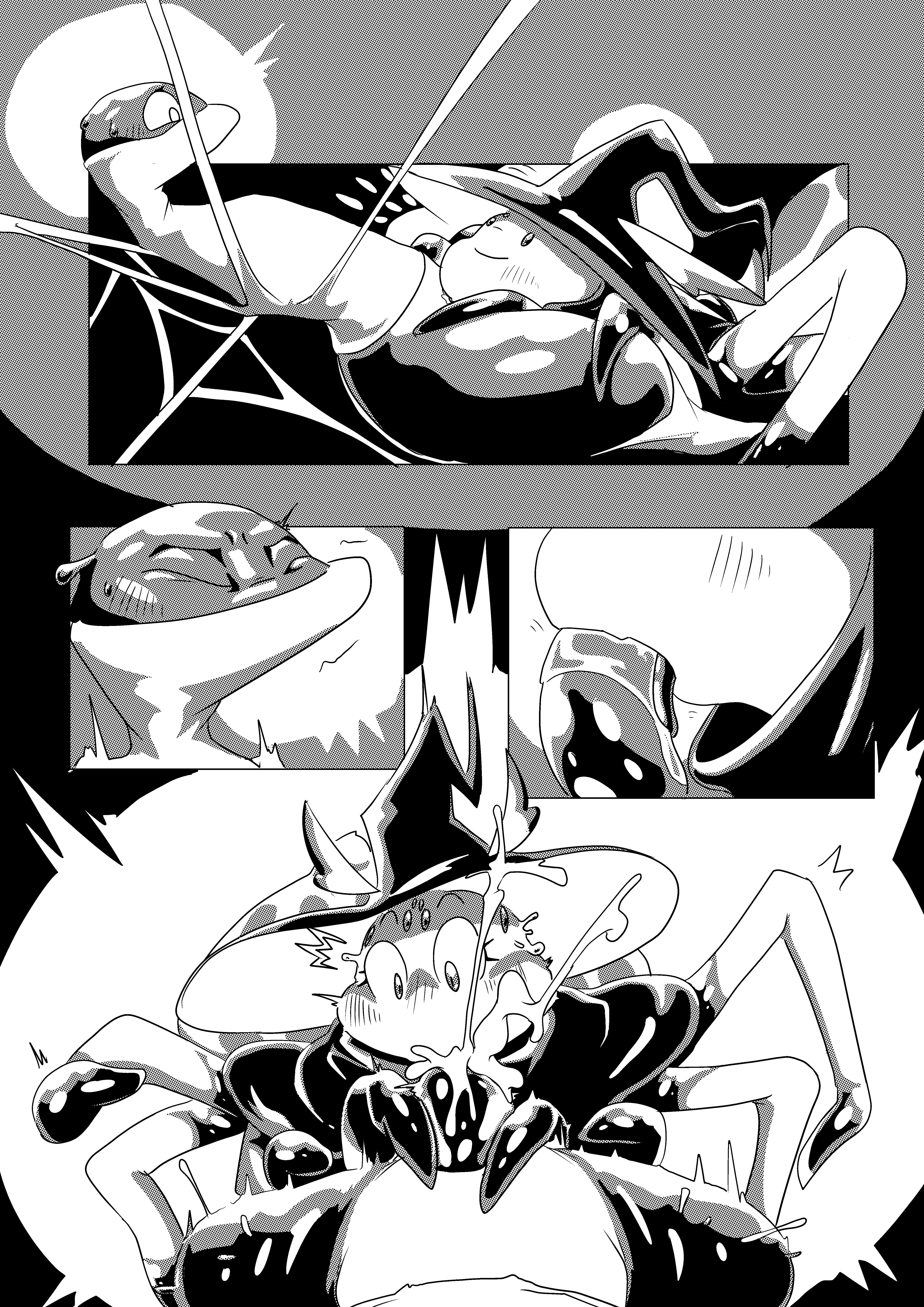 Spider X Lizard porn comic picture 32