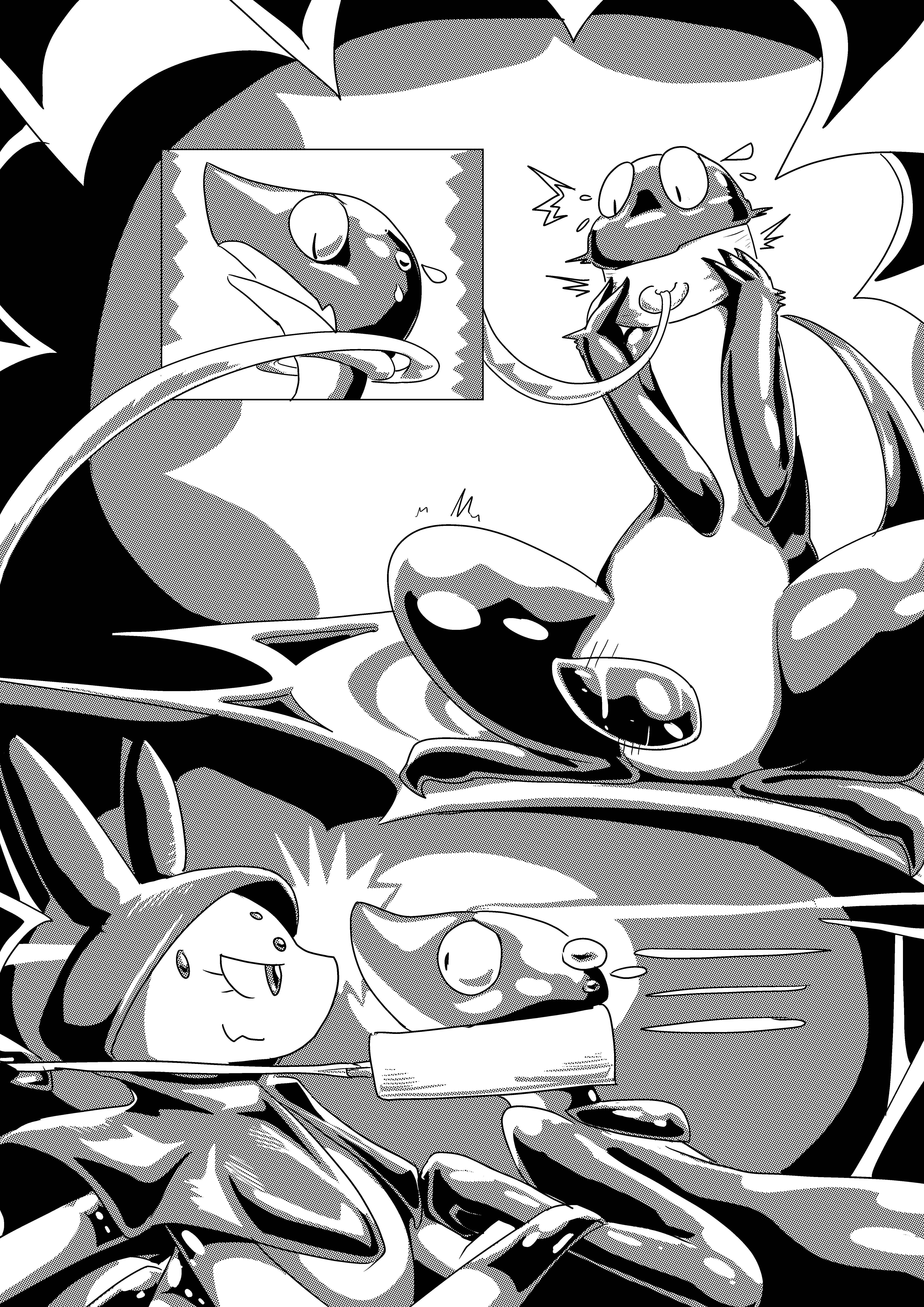 Spider X Lizard porn comic picture 35