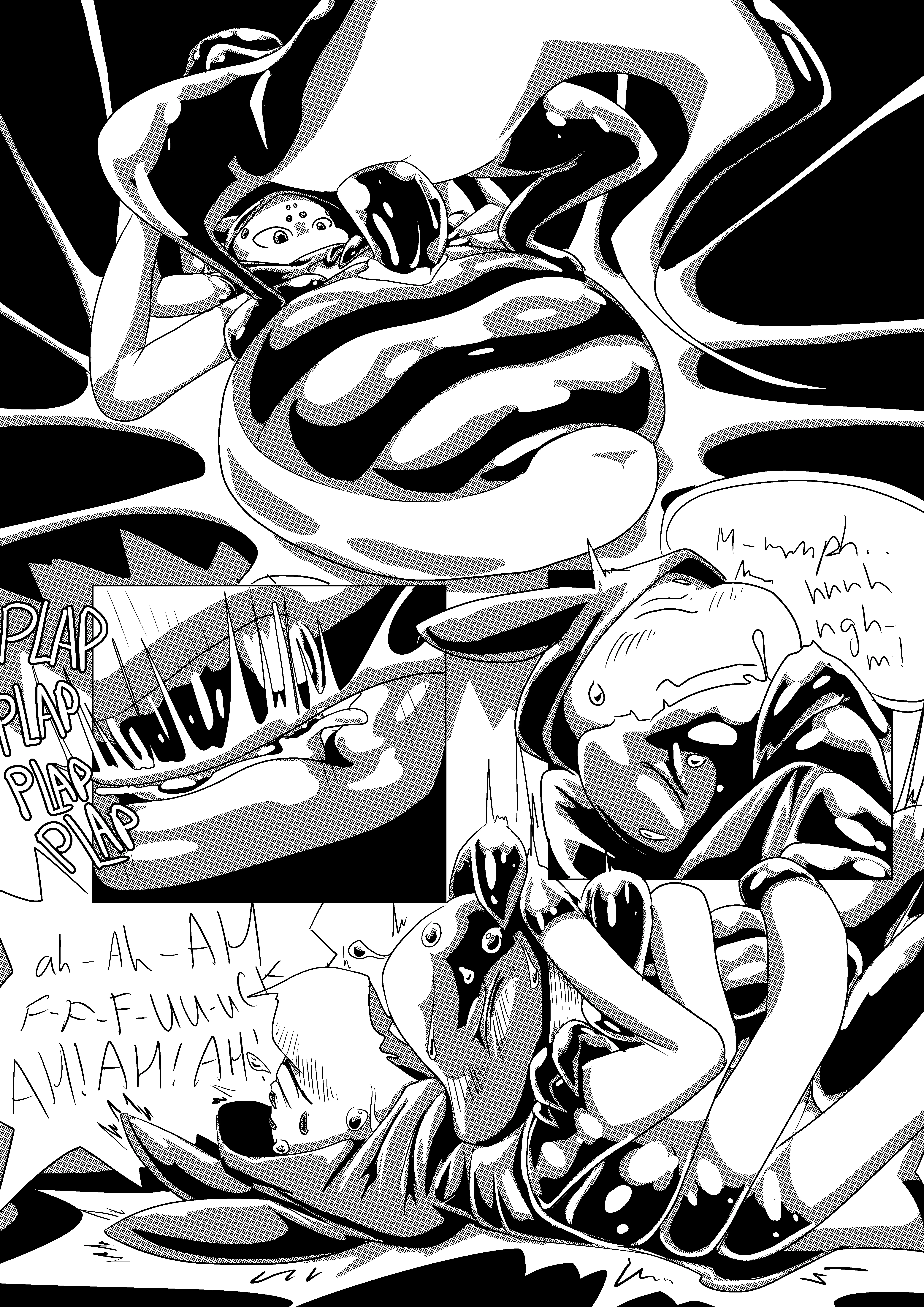 Spider X Lizard porn comic picture 38