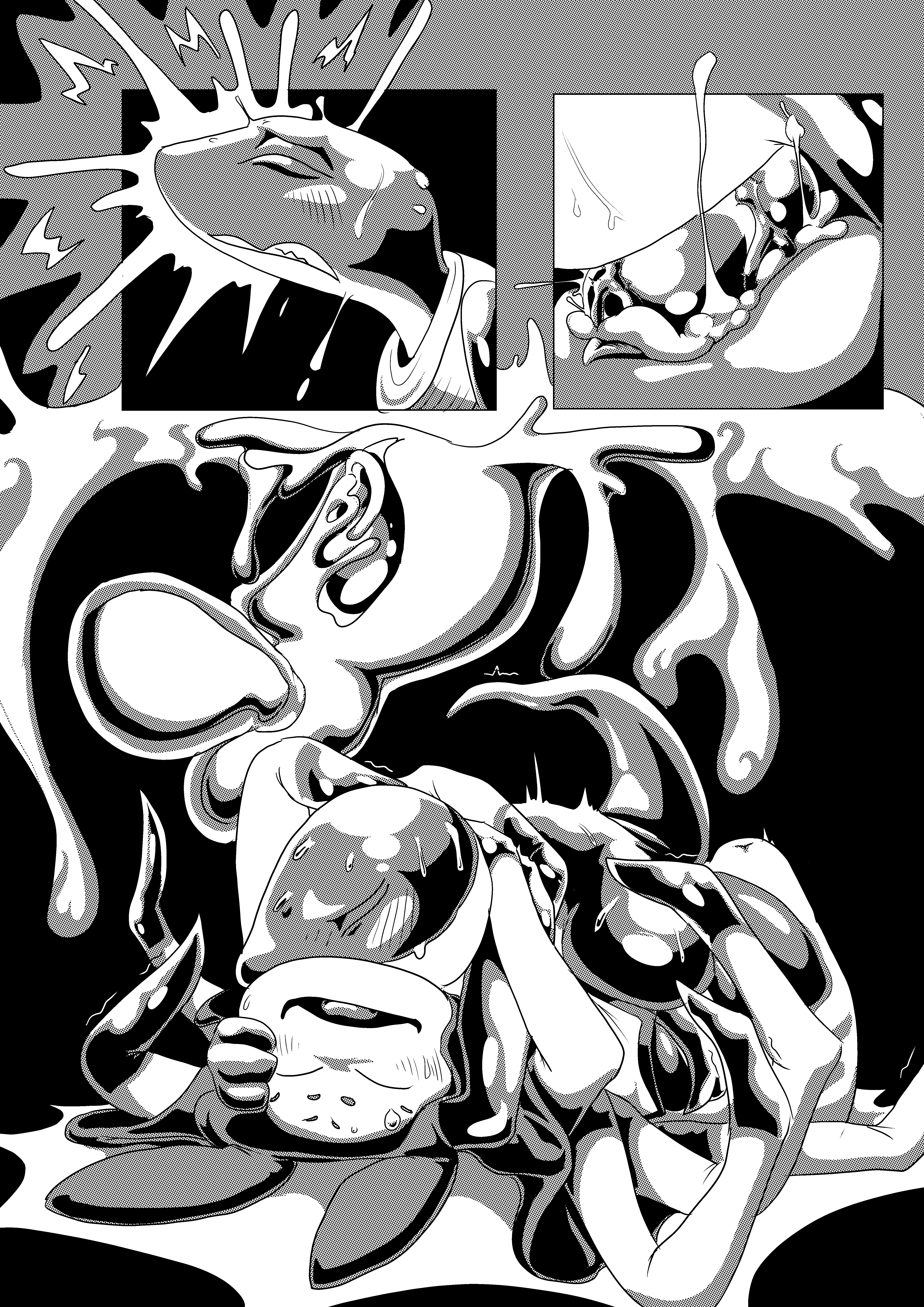 Spider X Lizard porn comic picture 40