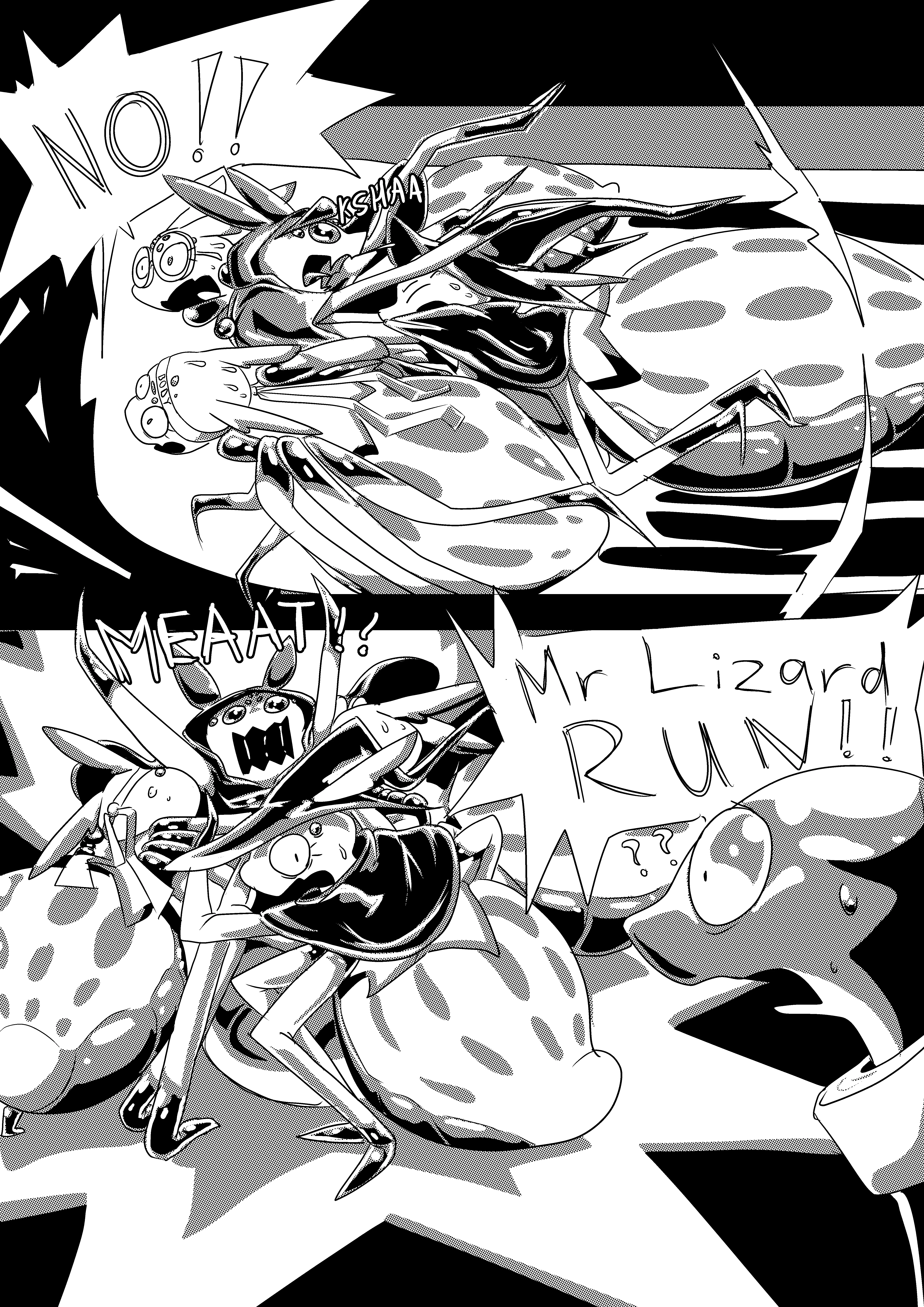 Spider X Lizard porn comic picture 44
