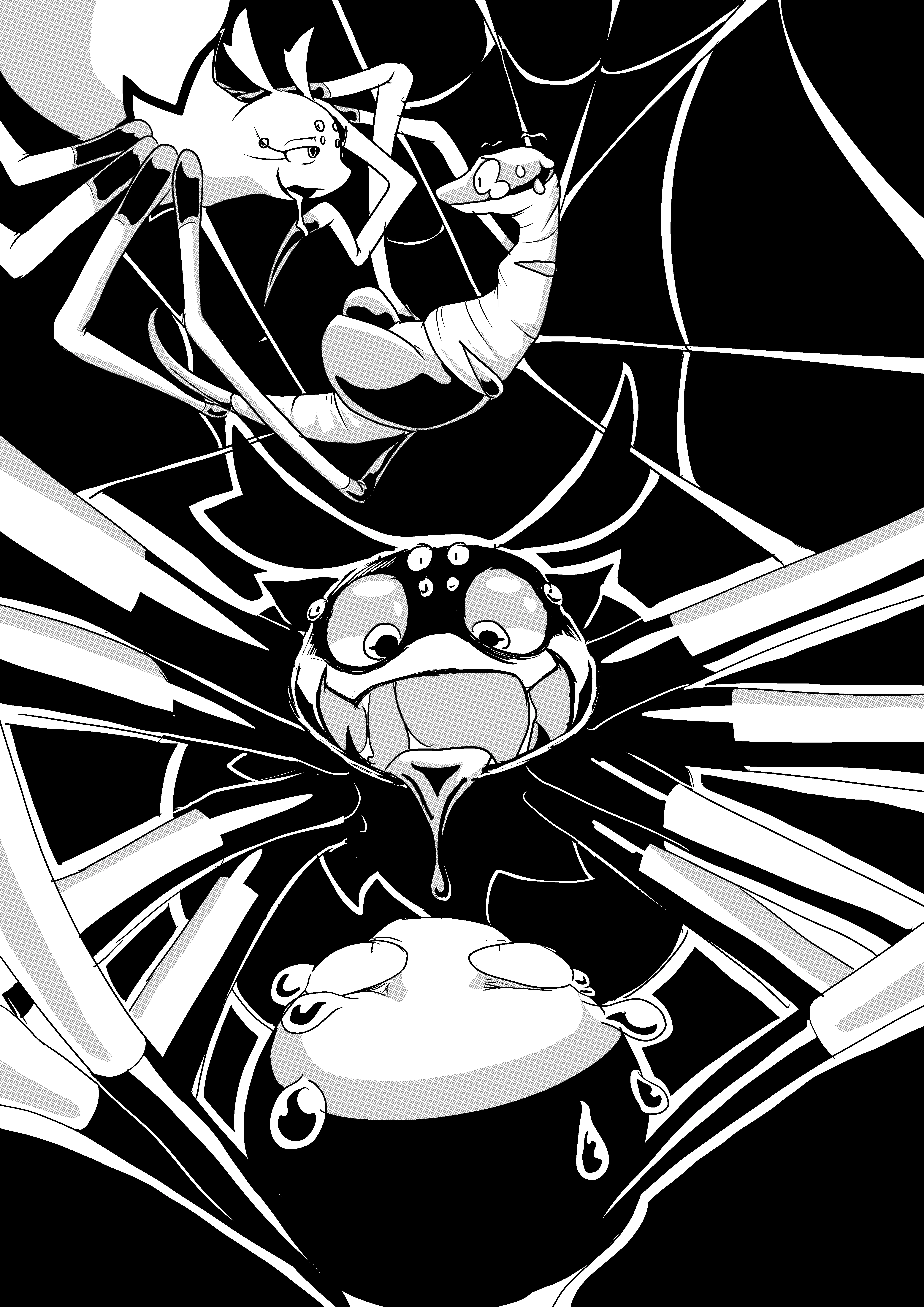 Spider X Lizard porn comic picture 5