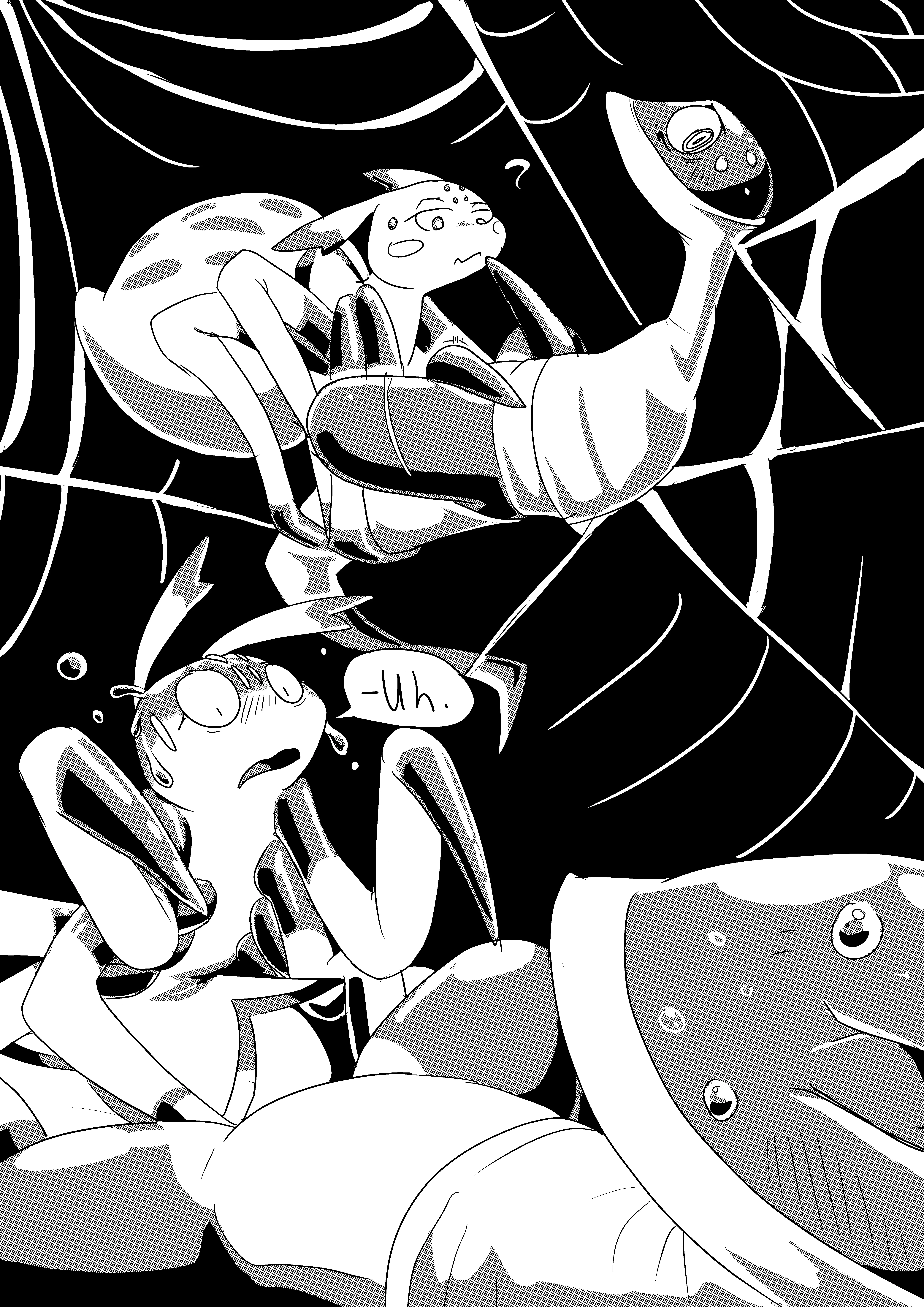 Spider X Lizard porn comic picture 8