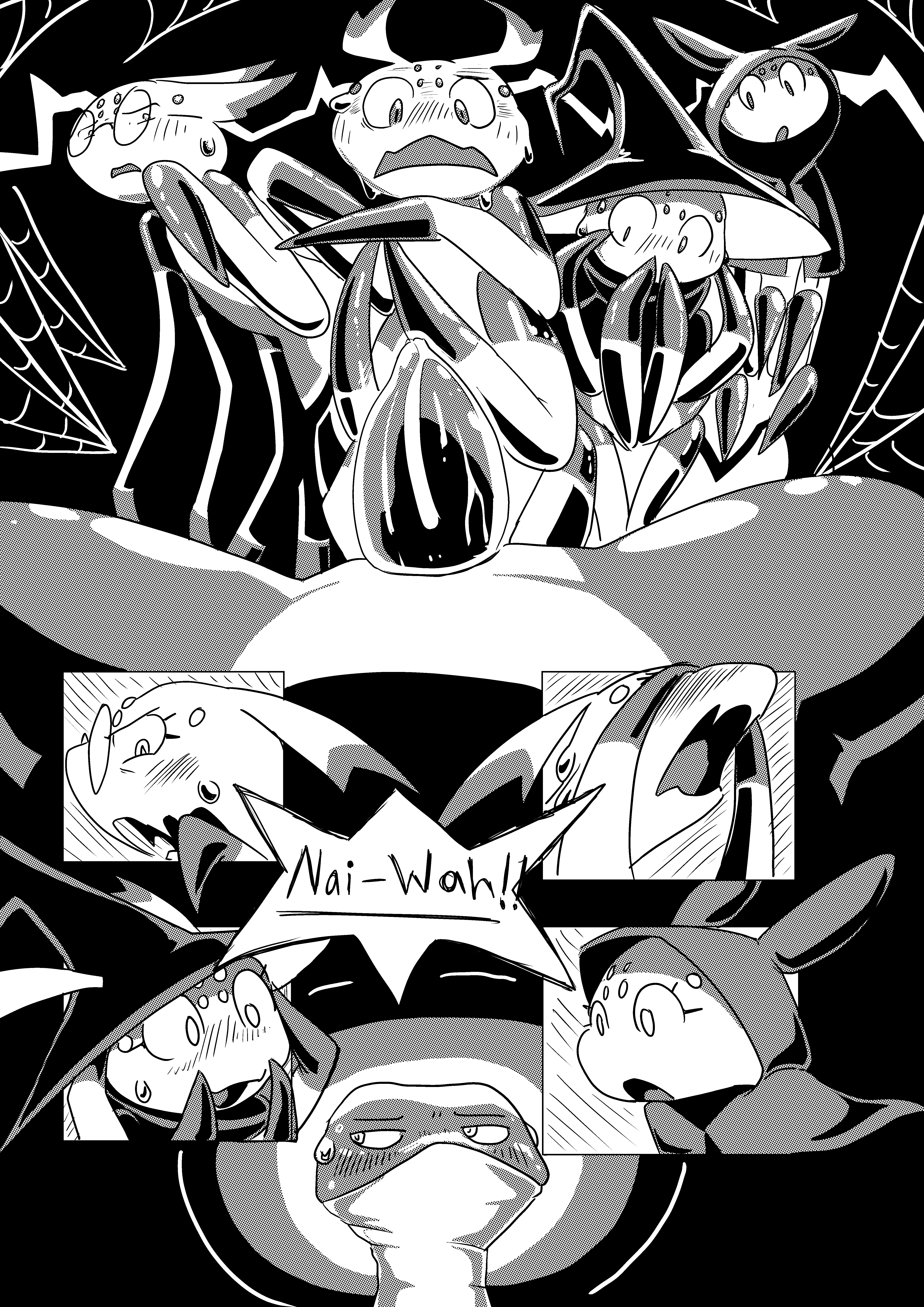 Spider X Lizard porn comic picture 9