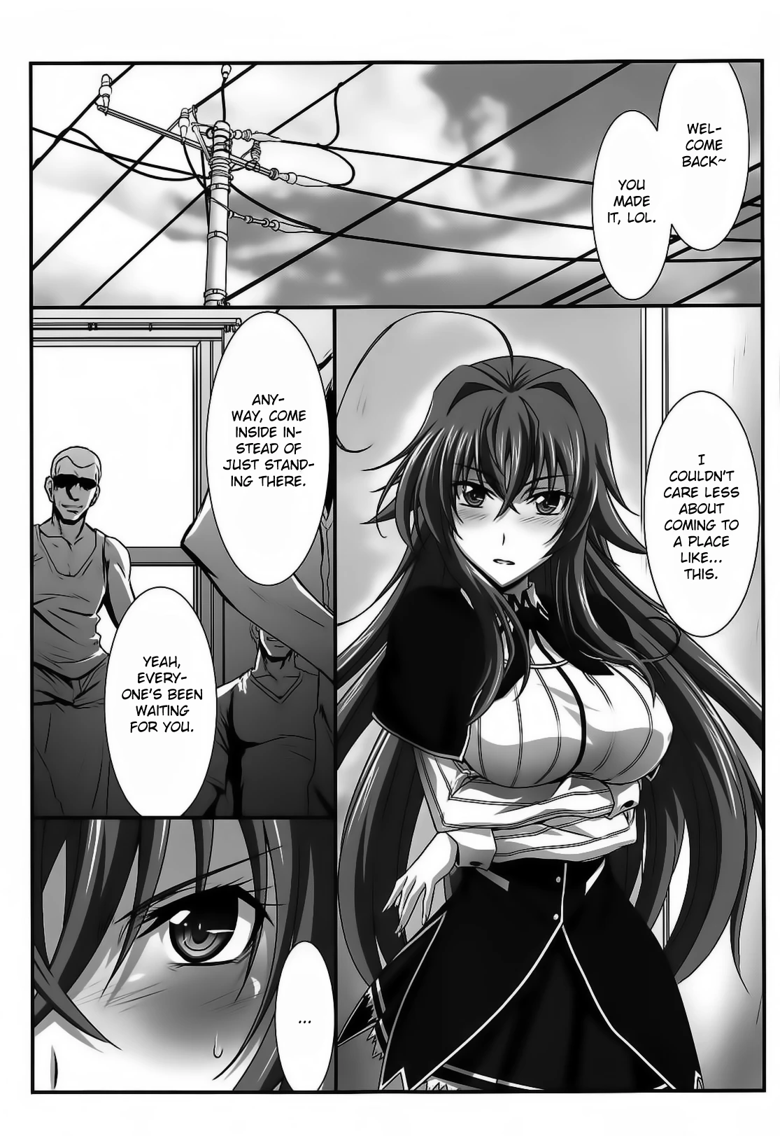 SPIRAL ZONE DxD II porn comic picture 4