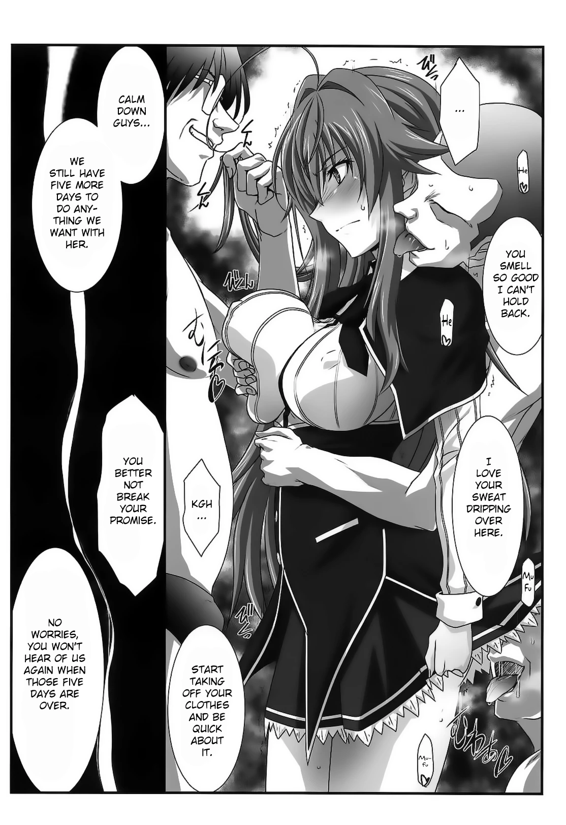 SPIRAL ZONE DxD II porn comic picture 5