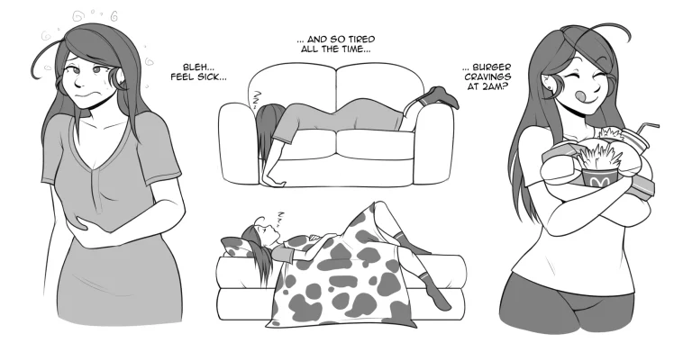 Spontaneous Pregnancy porn comic picture 1