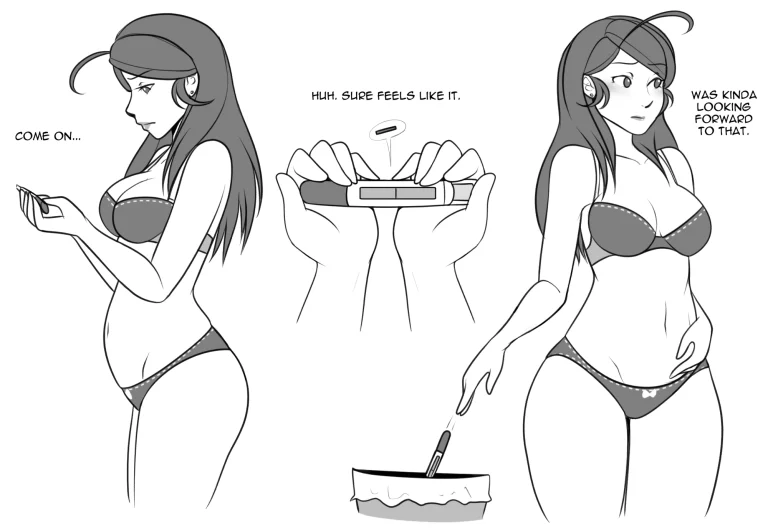 Spontaneous Pregnancy porn comic picture 3