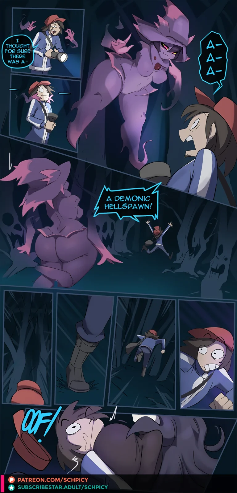 Spooky Ghost Girl porn comic picture 2