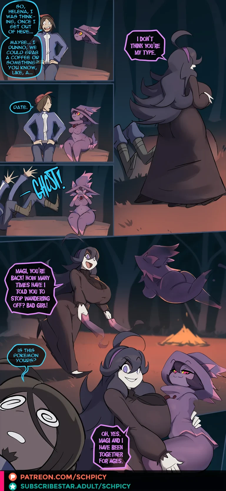Spooky Ghost Girl porn comic picture 5