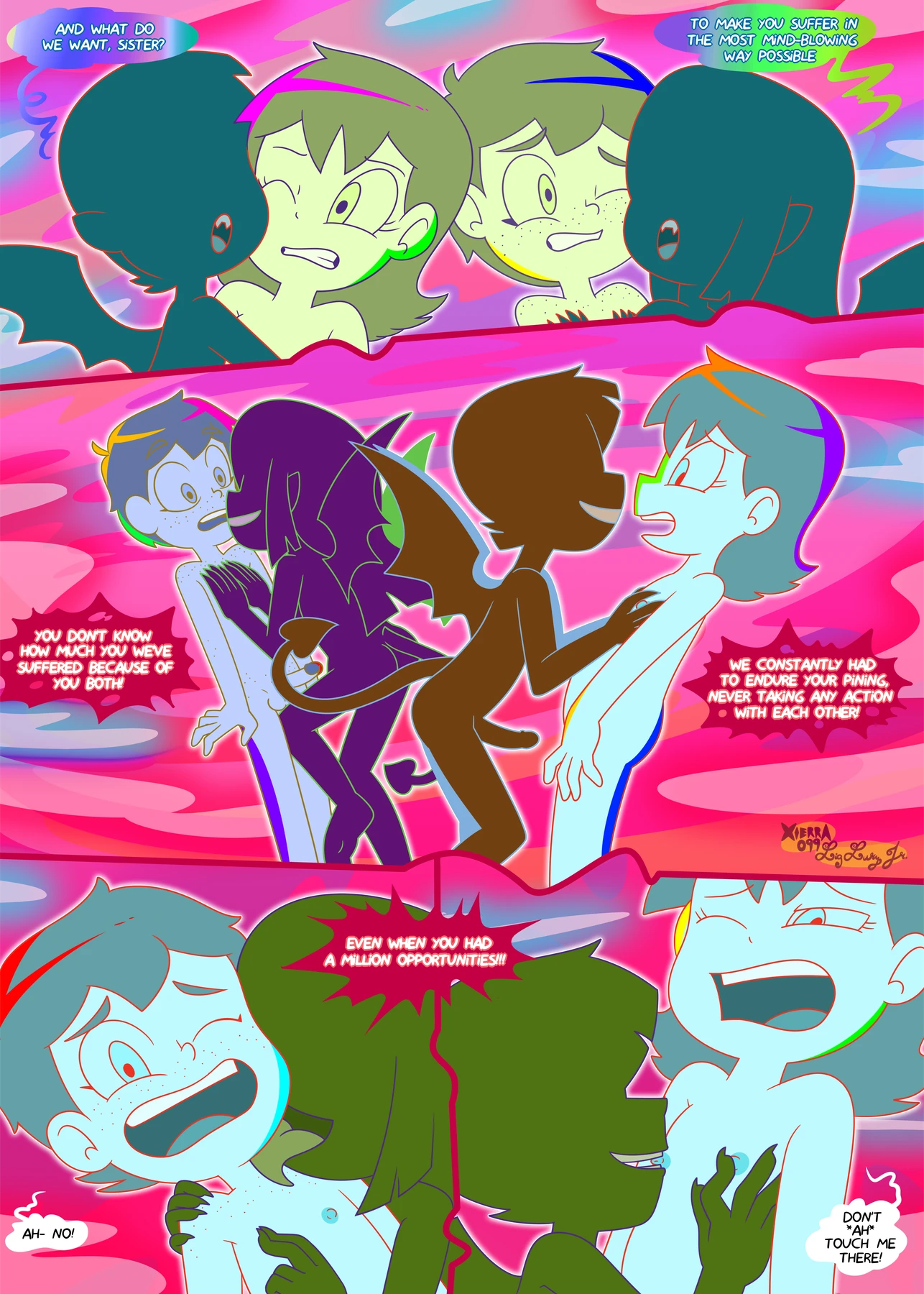 St. Heretic's Academia porn comic picture 48