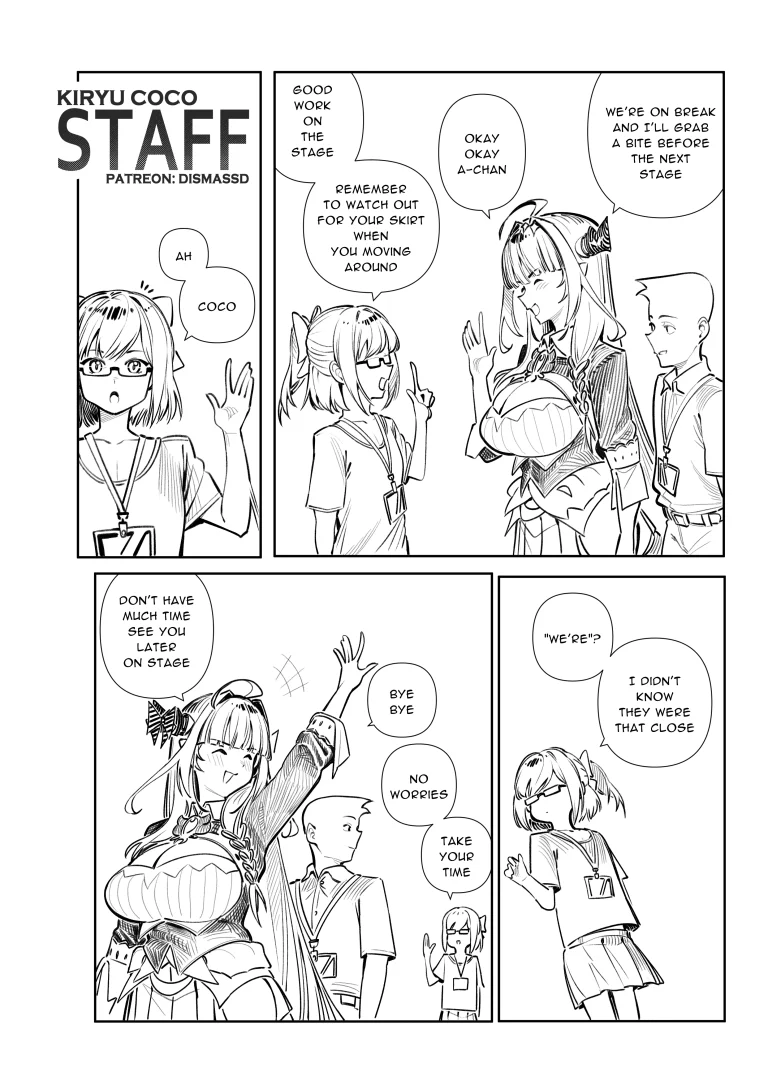 Staff porn comic picture 1
