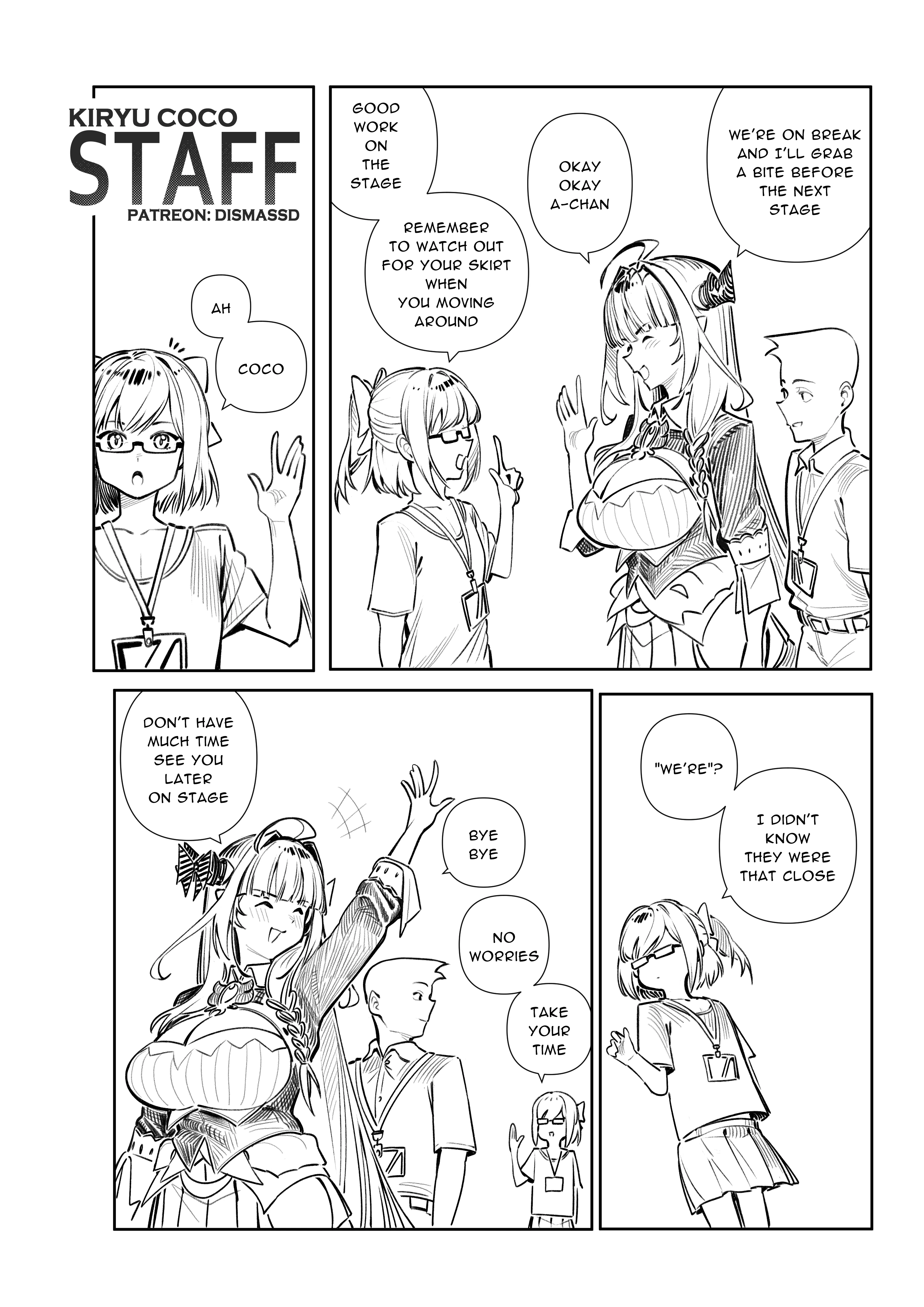 Staff porn comic picture 1