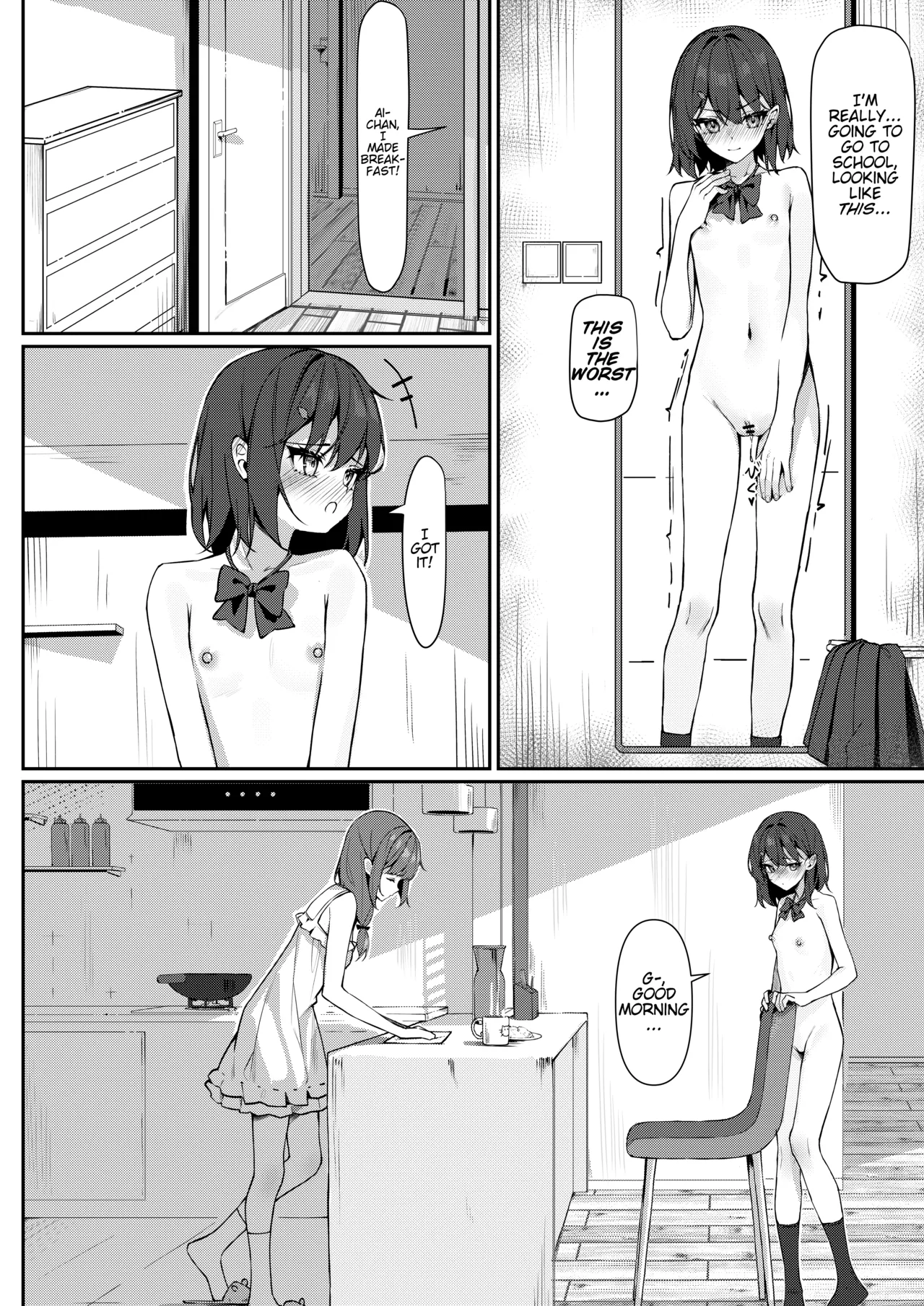 Starting Today, I'll be Going to School Naked 1 porn comic picture 10