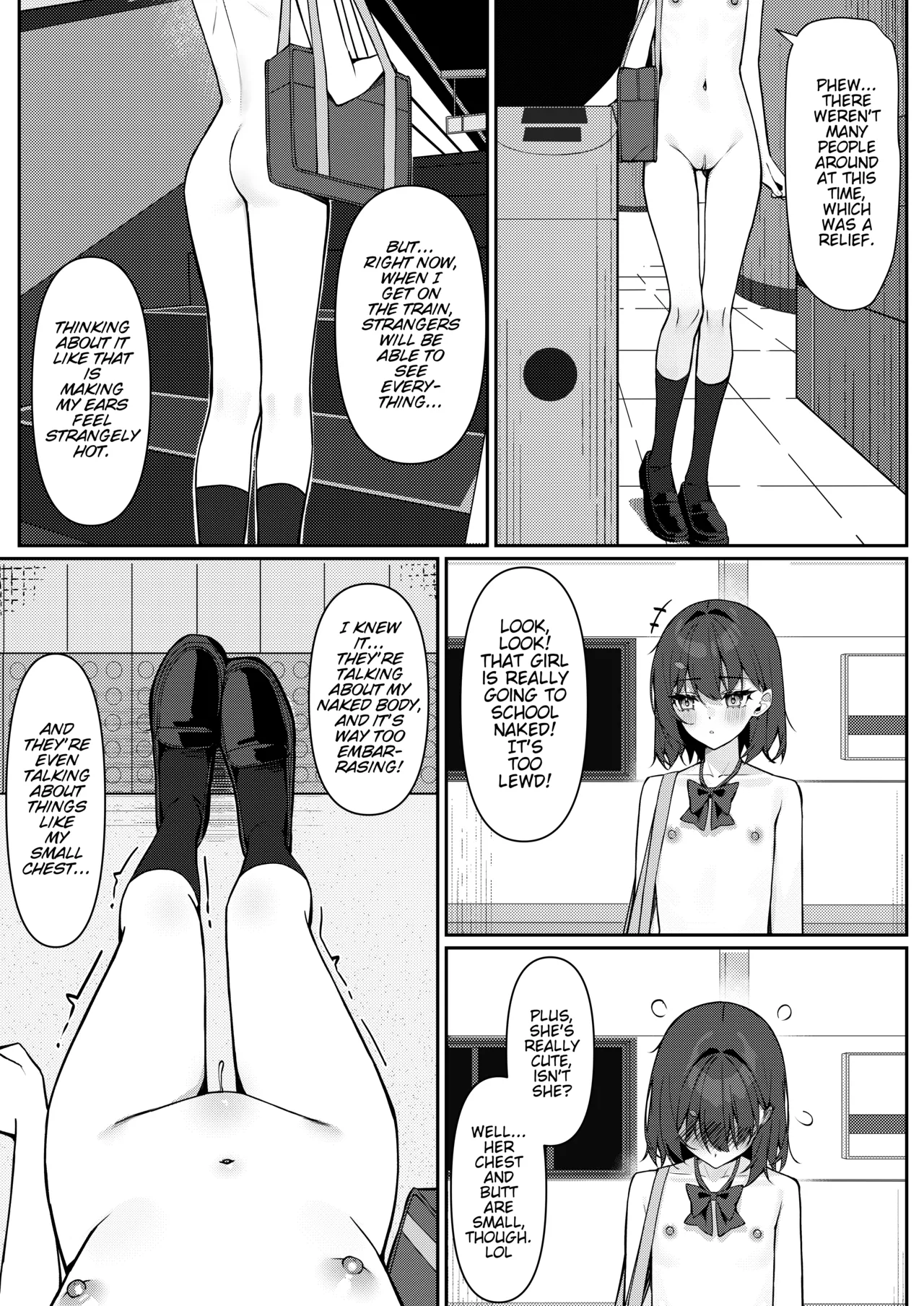 Starting Today, I'll be Going to School Naked 1 porn comic picture 19