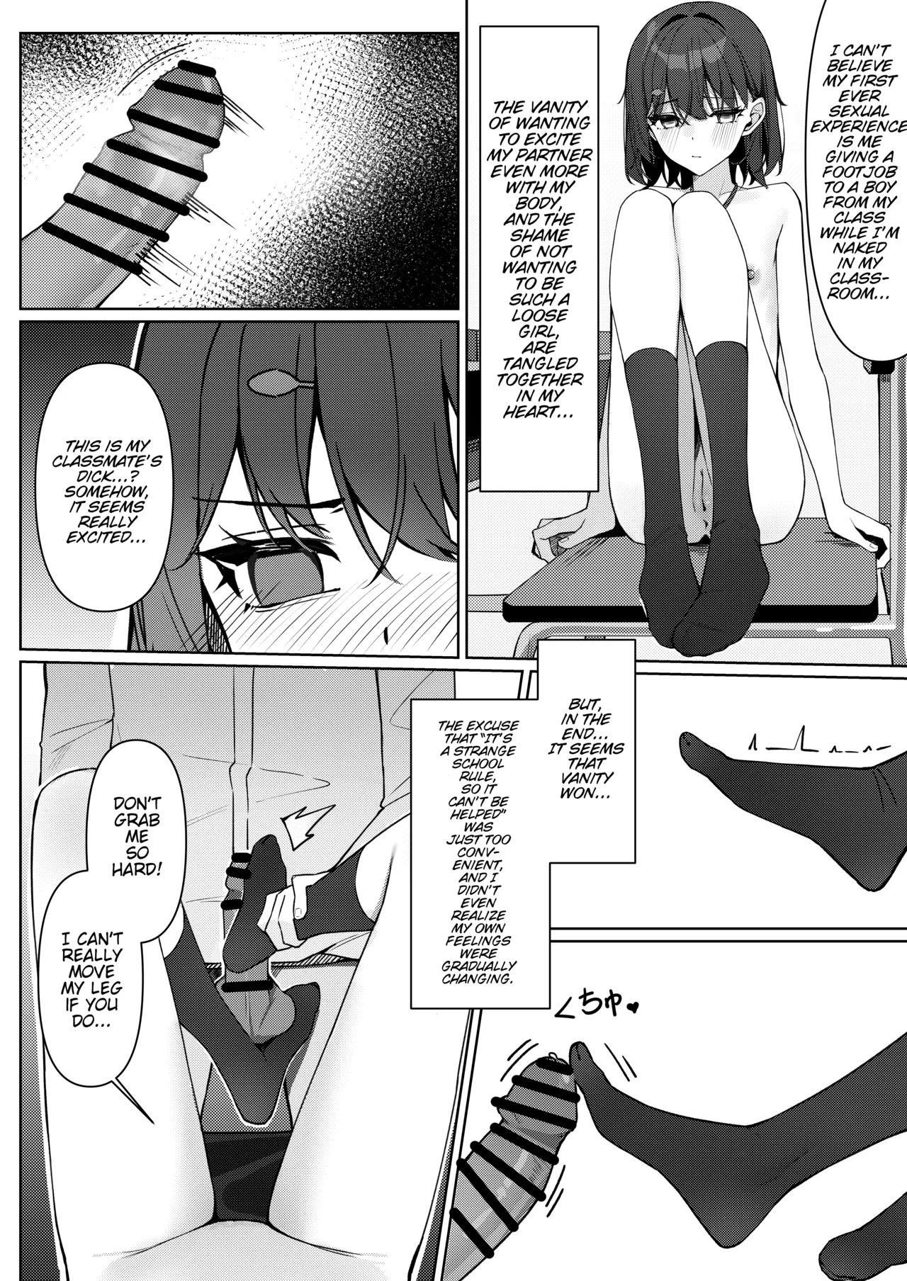 Starting Today, I'll be Going to School Naked 1 porn comic picture 32