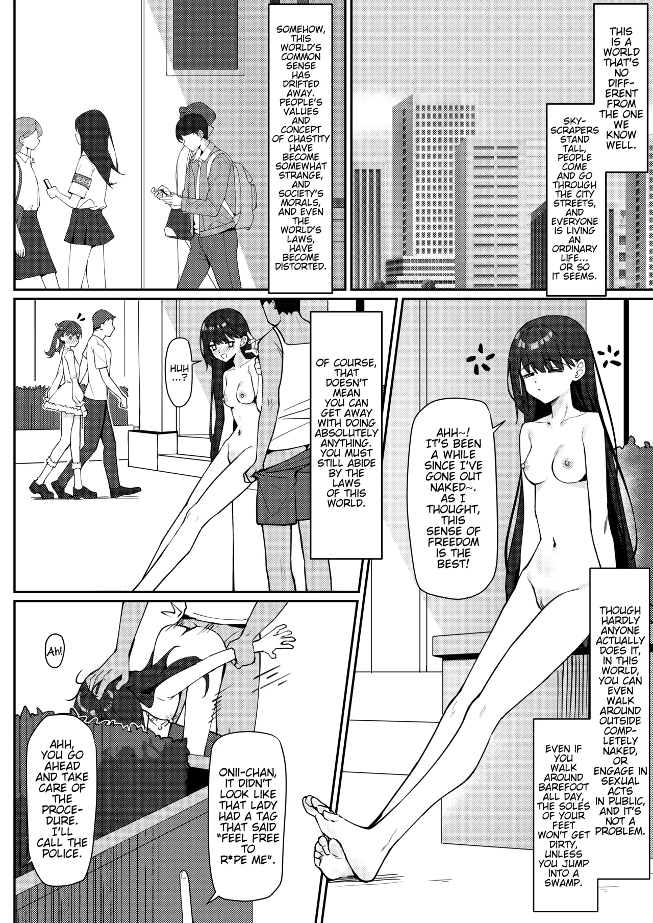 Starting Today, I'll be Going to School Naked 1 porn comic picture 6