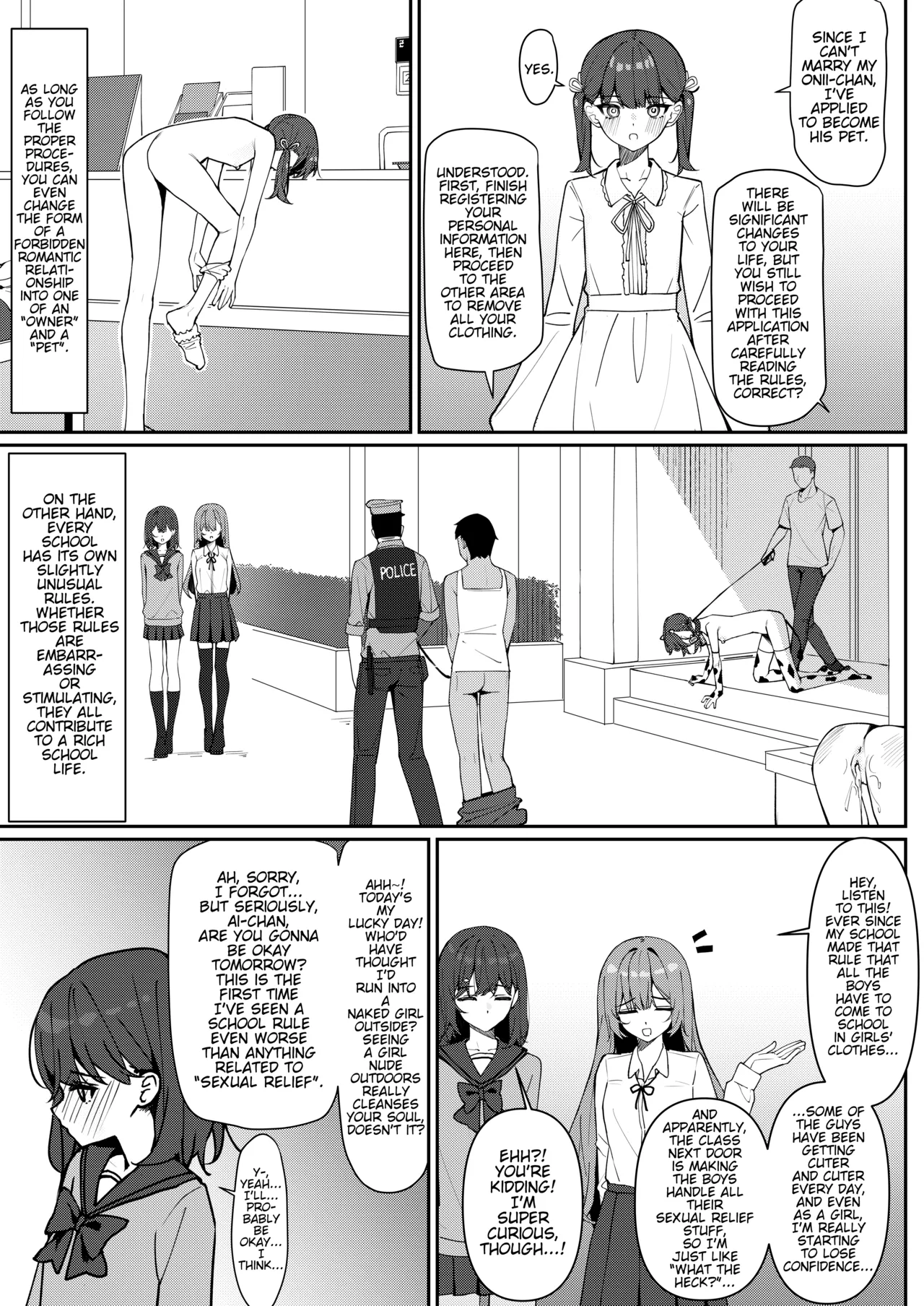 Starting Today, I'll be Going to School Naked 1 porn comic picture 7