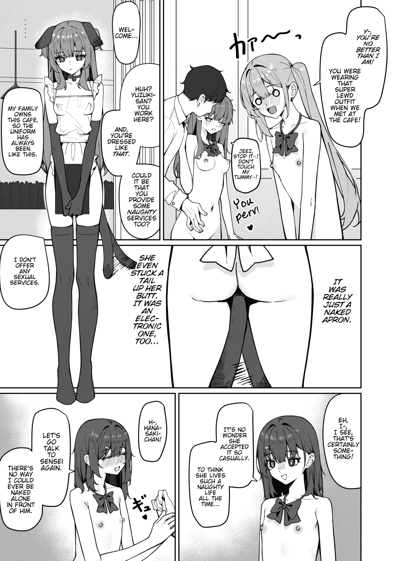 Starting Today, I'll be Going to School Naked 2 porn comic picture 12
