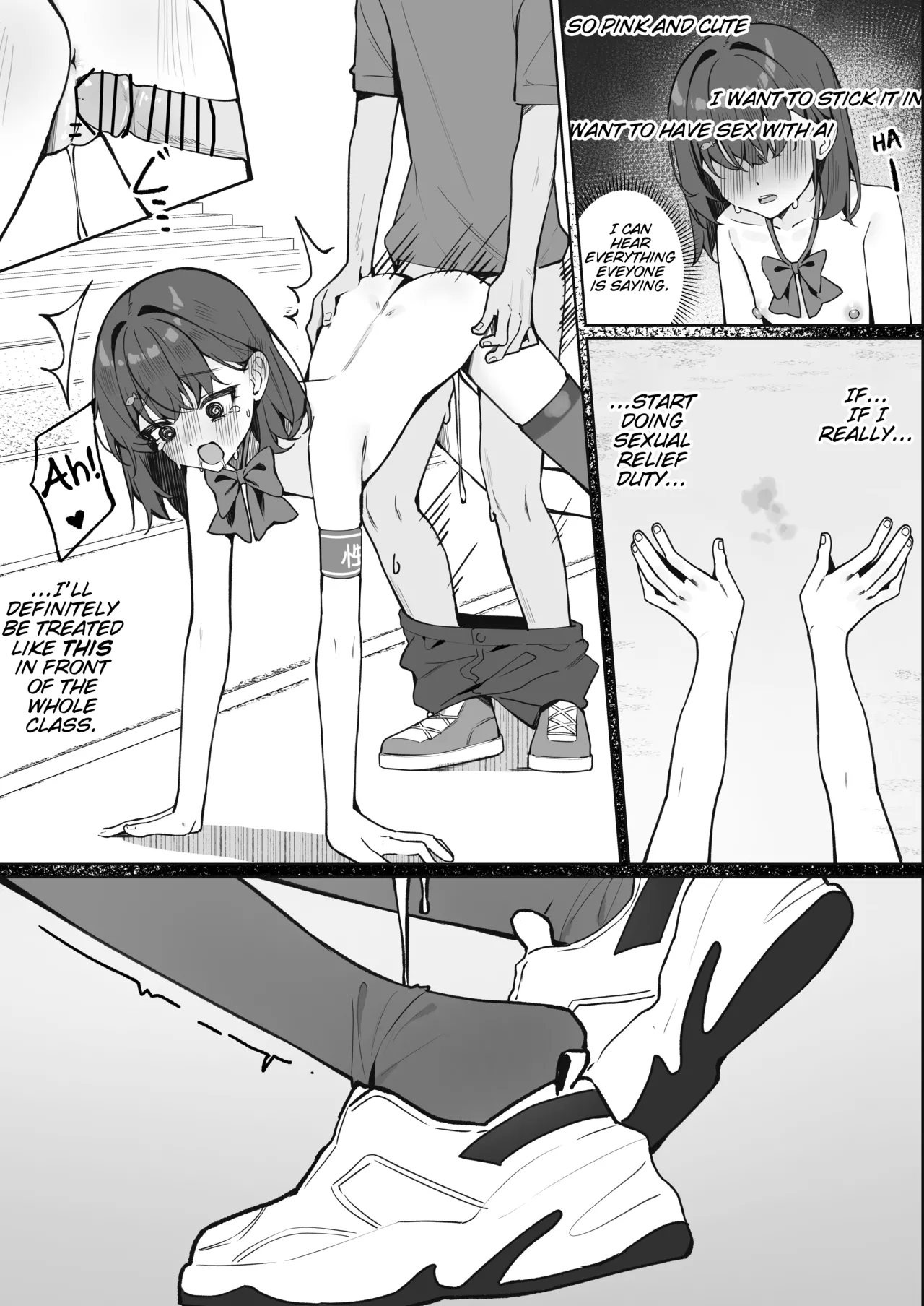 Starting Today, I'll be Going to School Naked 2 porn comic picture 24
