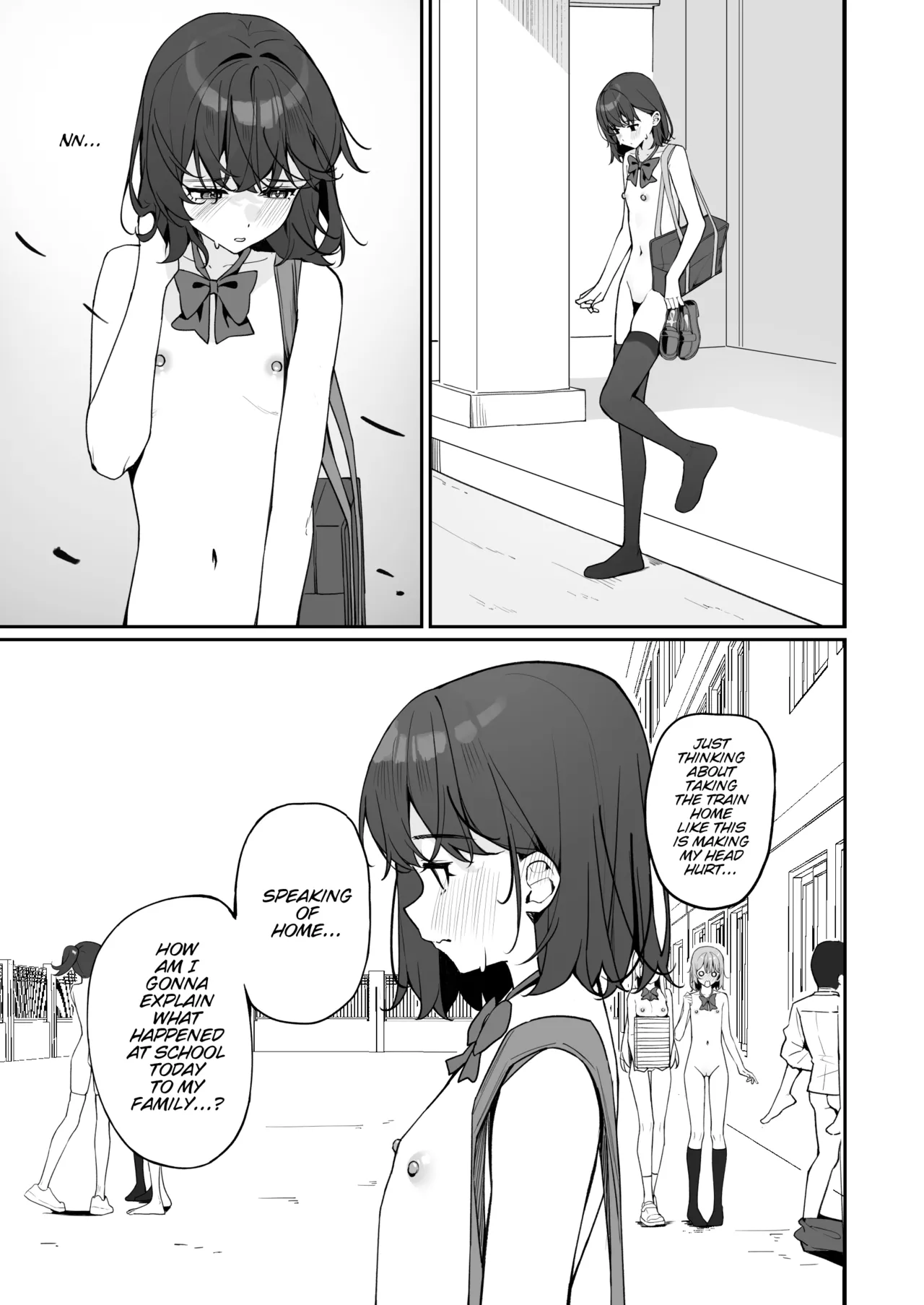 Starting Today, I'll be Going to School Naked 2 porn comic picture 54