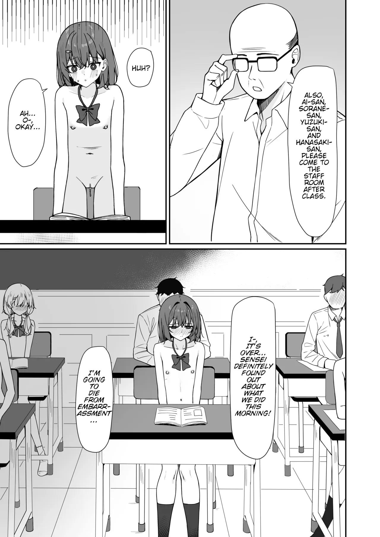 Starting Today, I'll be Going to School Naked 2 porn comic picture 6