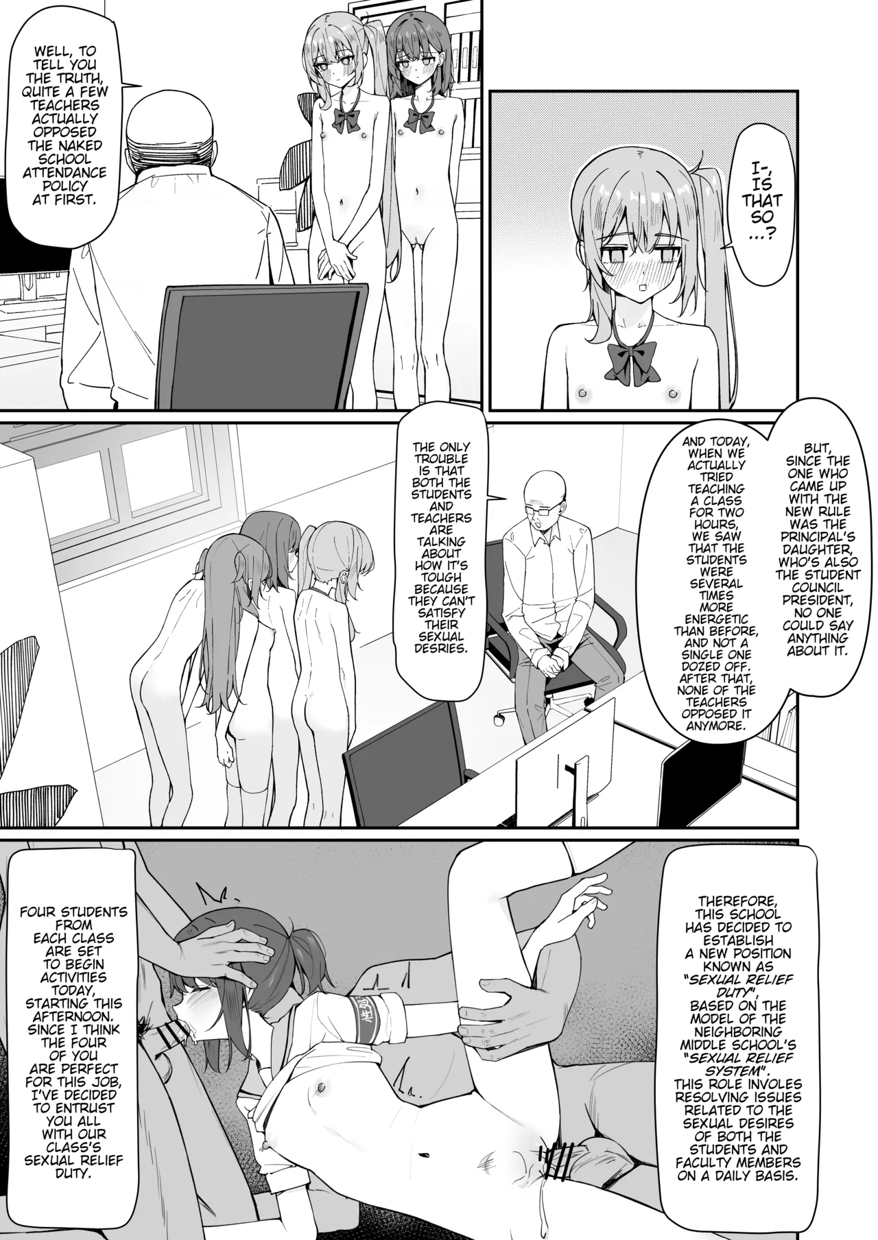 Starting Today, I'll be Going to School Naked 2 porn comic picture 8