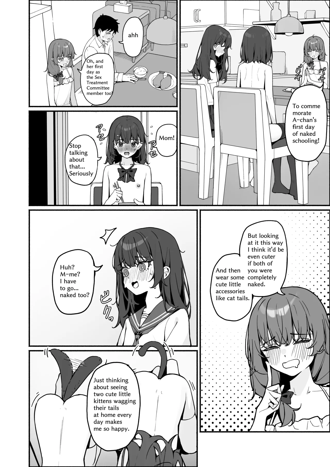 Starting Today, I'll be Going to School Naked 3 porn comic picture 13