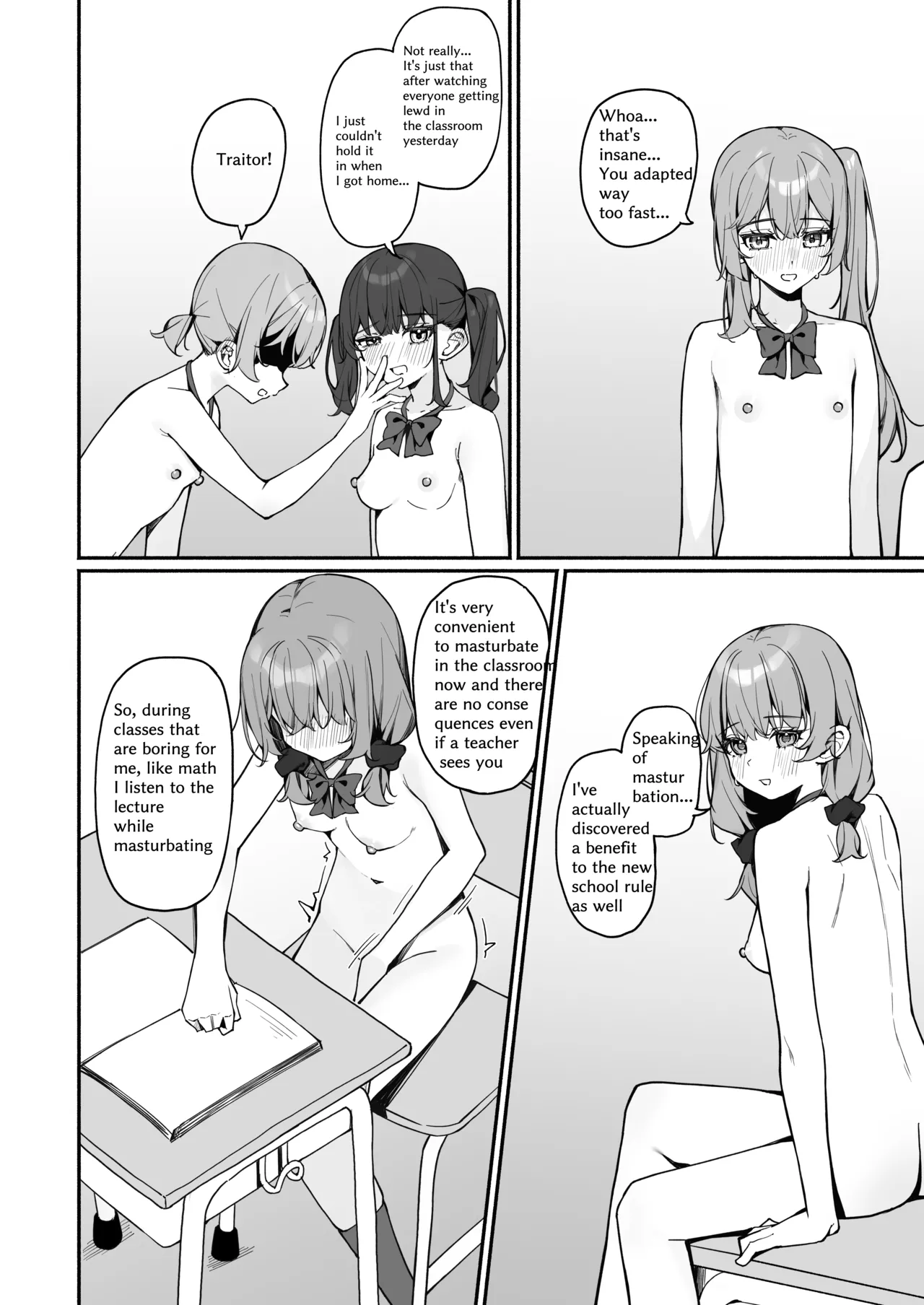 Starting Today, I'll be Going to School Naked 3 porn comic picture 20