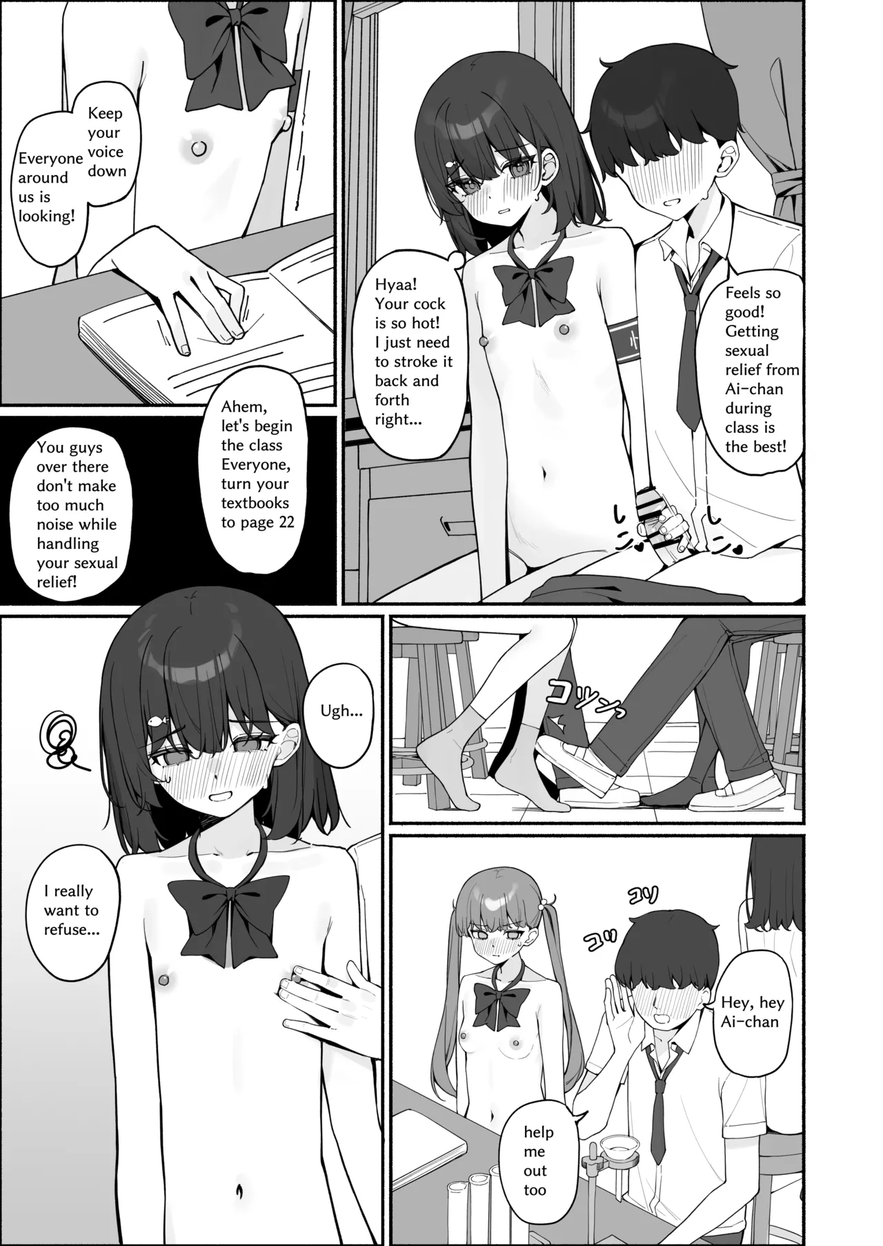 Starting Today, I'll be Going to School Naked 3 porn comic picture 28