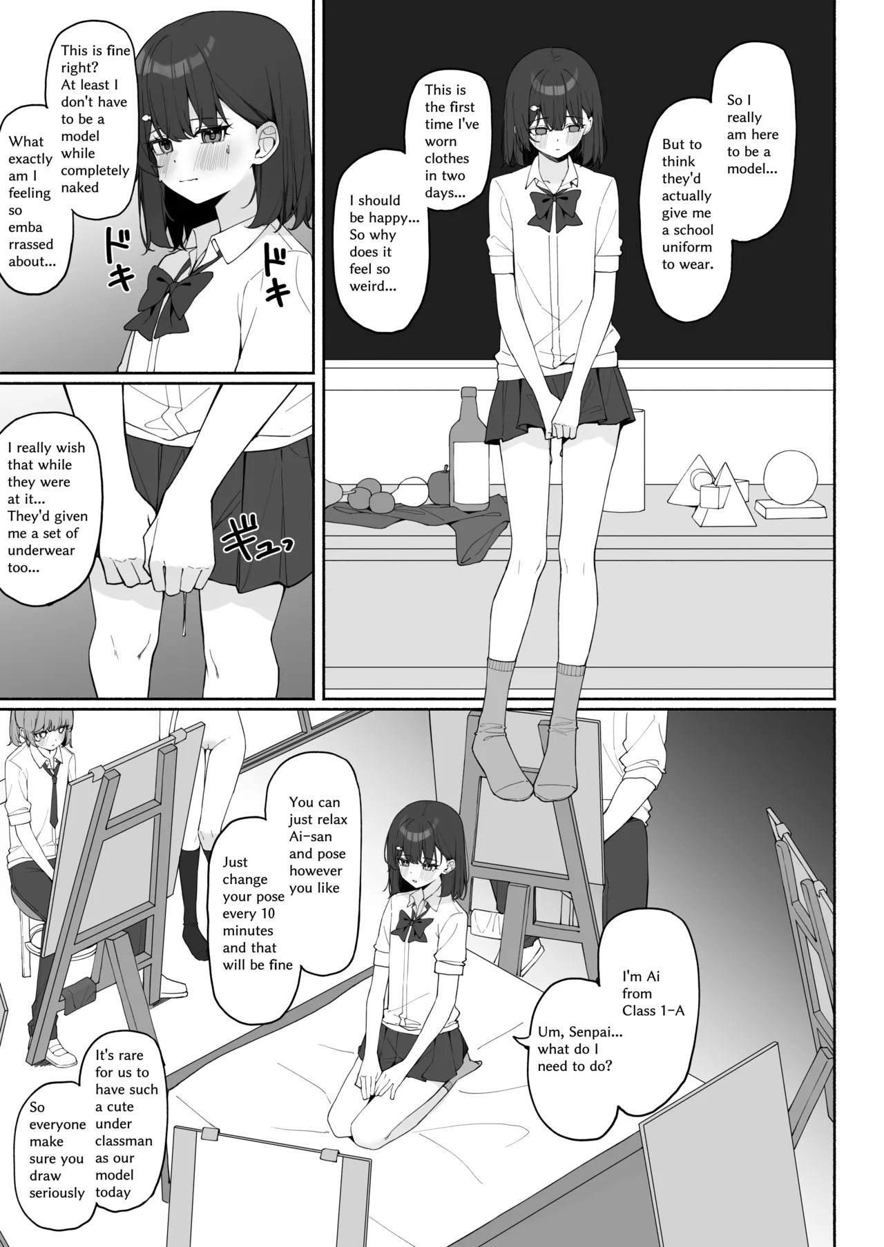 Starting Today, I'll be Going to School Naked 3 porn comic picture 36
