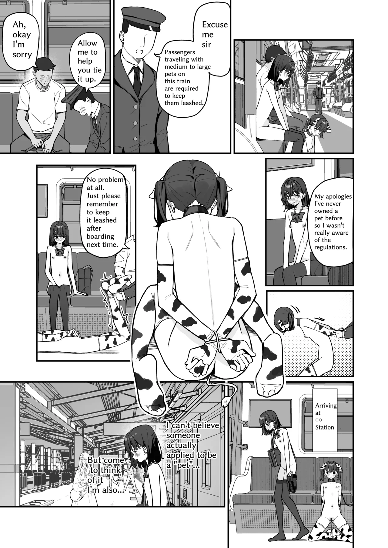 Starting Today, I'll be Going to School Naked 3 porn comic picture 4