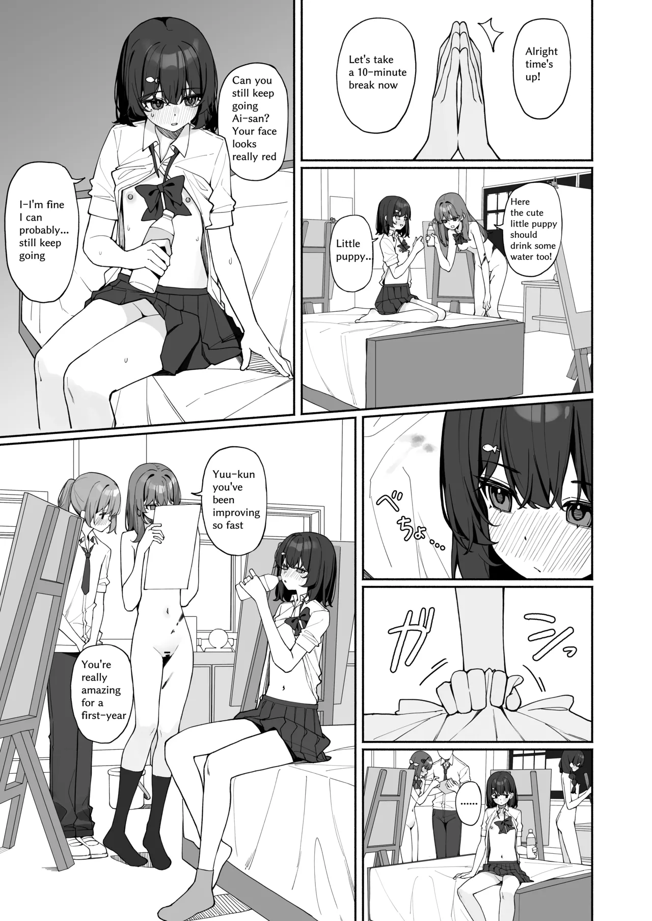 Starting Today, I'll be Going to School Naked 3 porn comic picture 42