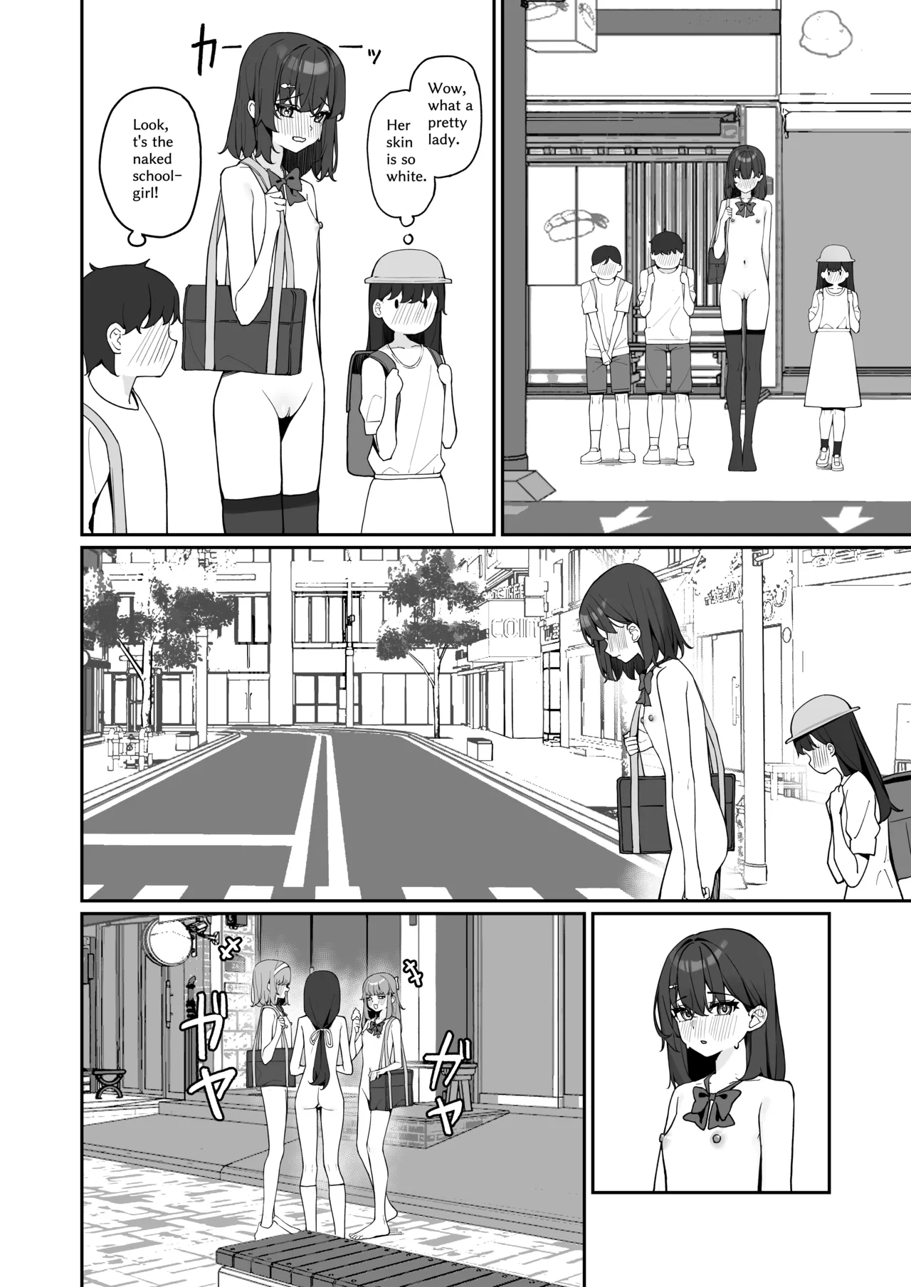 Starting Today, I'll be Going to School Naked 3 porn comic picture 6