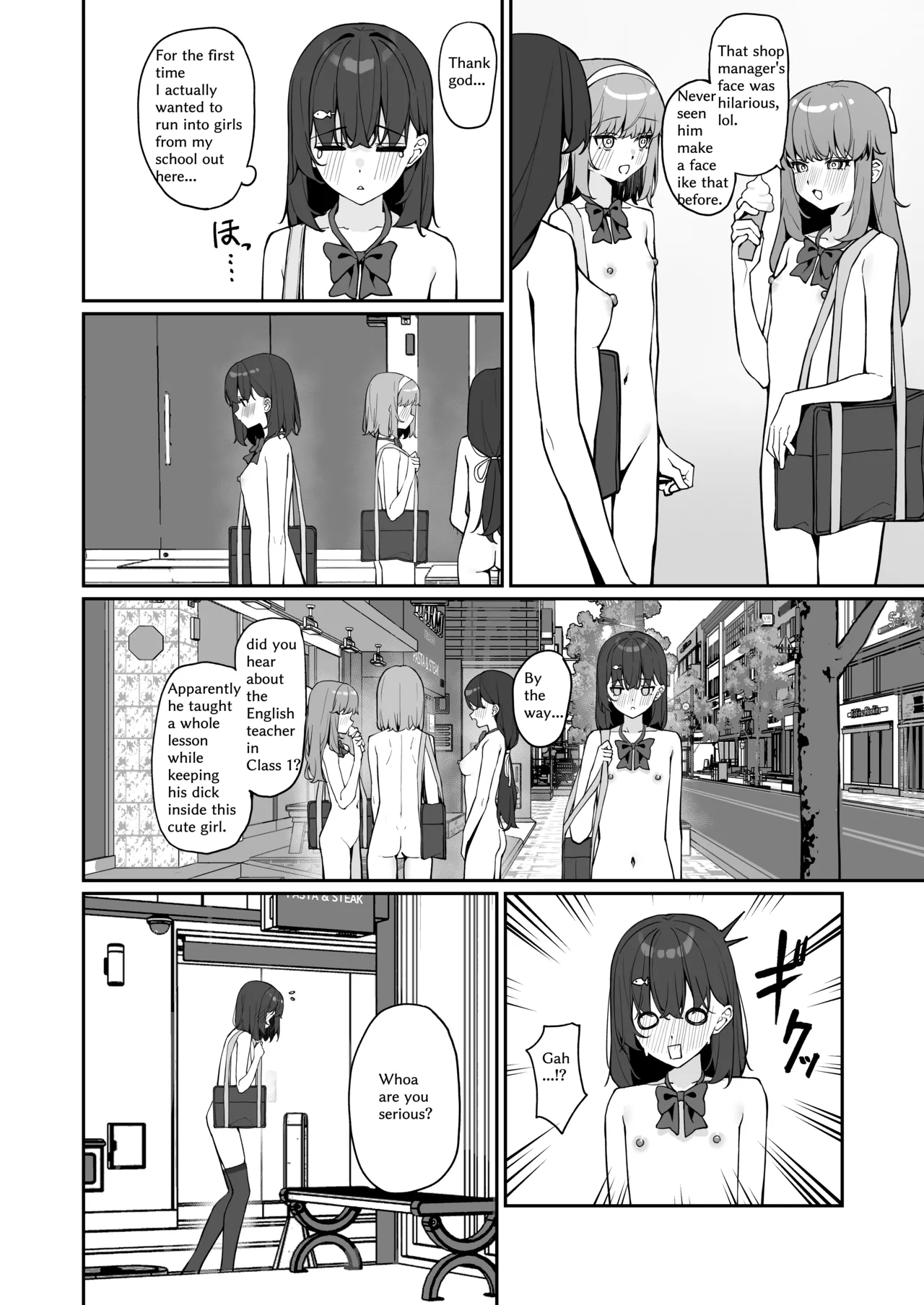 Starting Today, I'll be Going to School Naked 3 porn comic picture 7