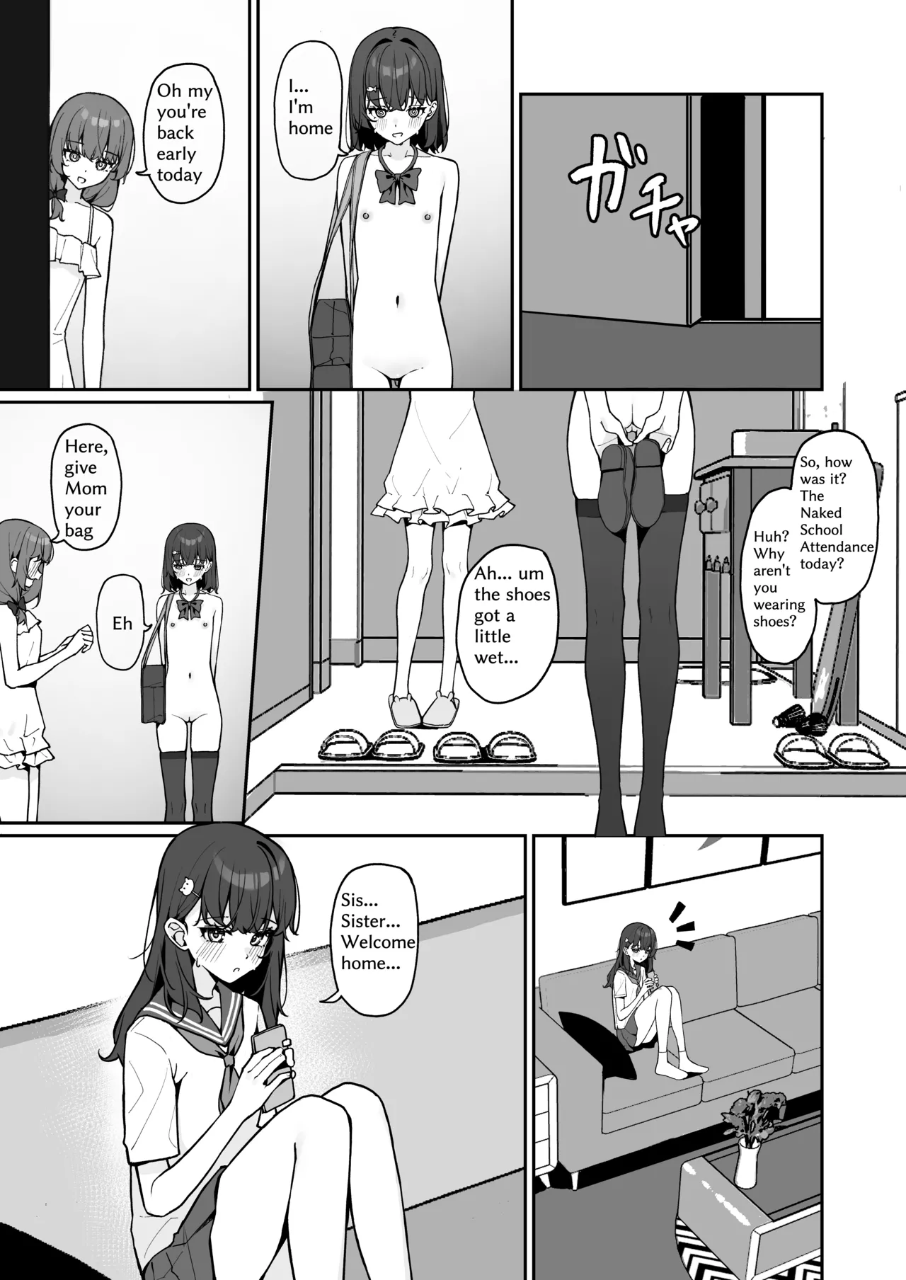 Starting Today, I'll be Going to School Naked 3 porn comic picture 9