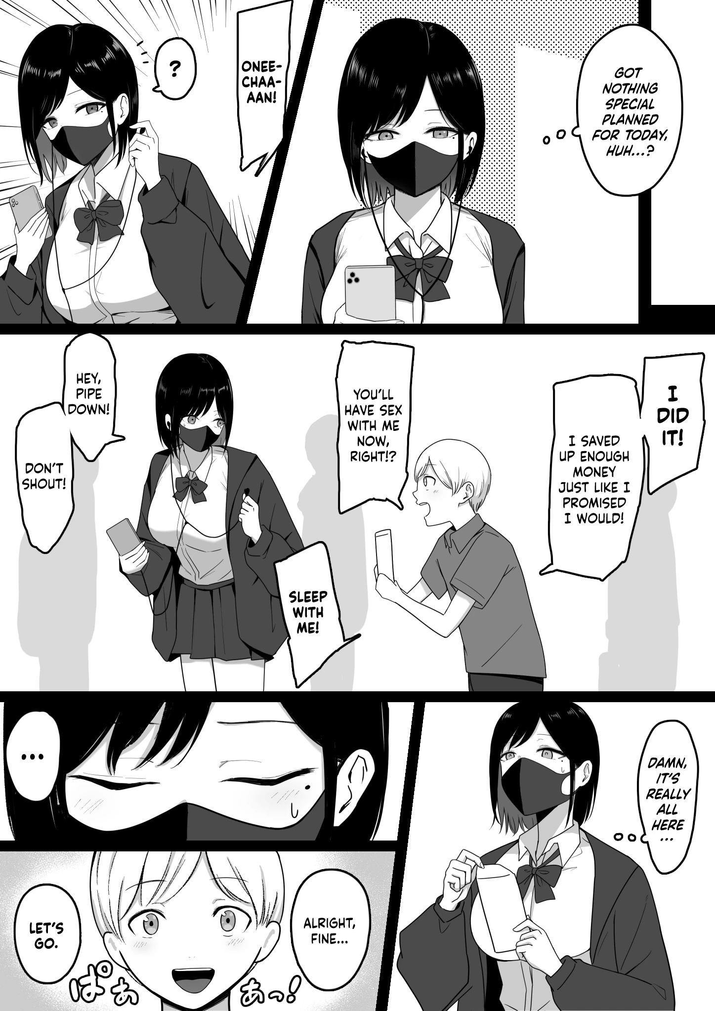 Stealthy Sexcapades with a Slutty Gyaru Skank porn comic picture 11