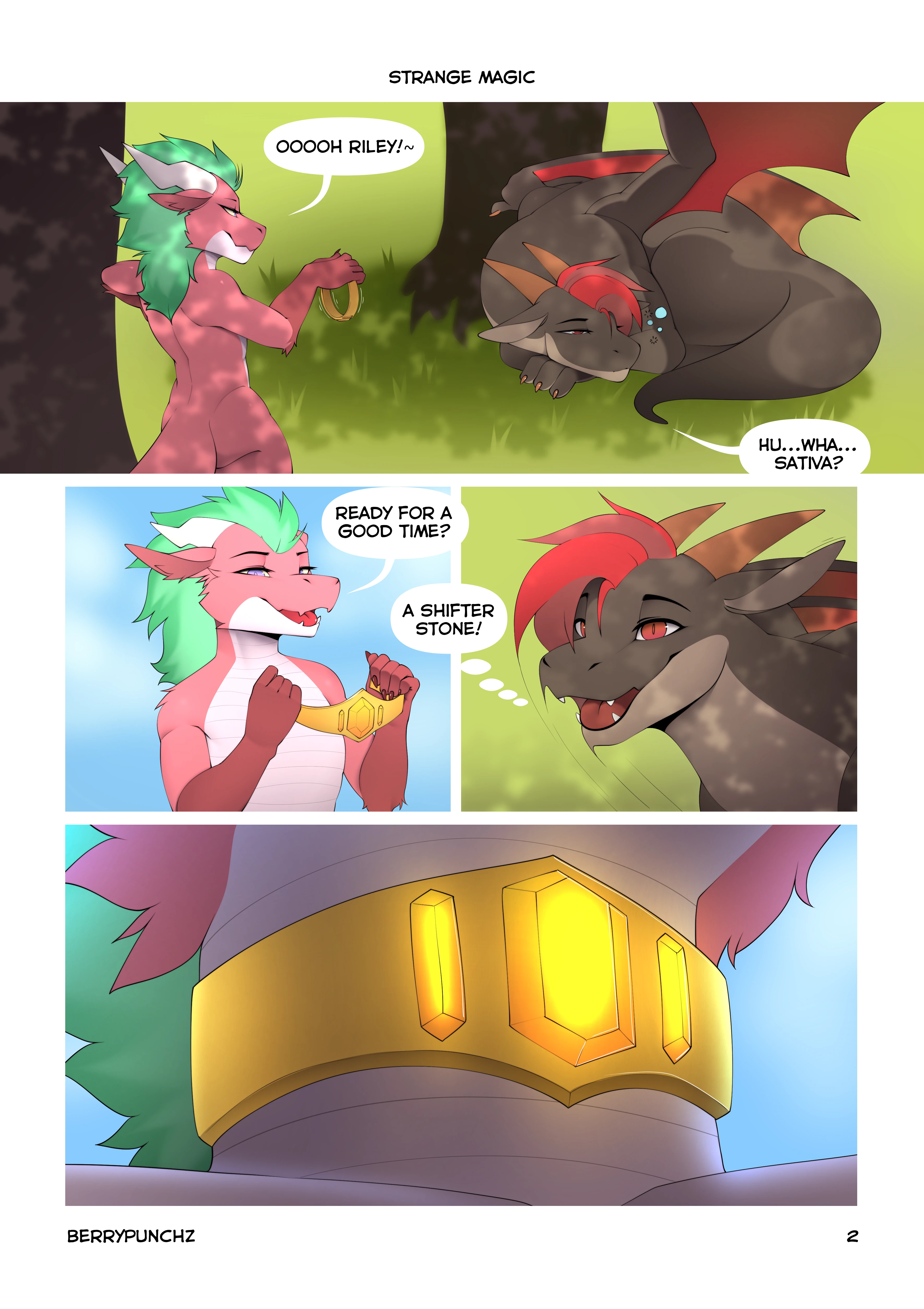 Strange Magic porn comic picture 3