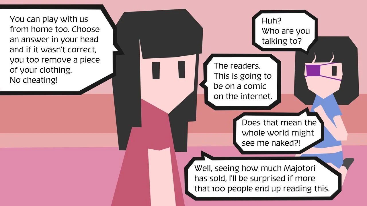 Strip Trivia - A Majotori Interactive Doujinshi porn comic picture 3