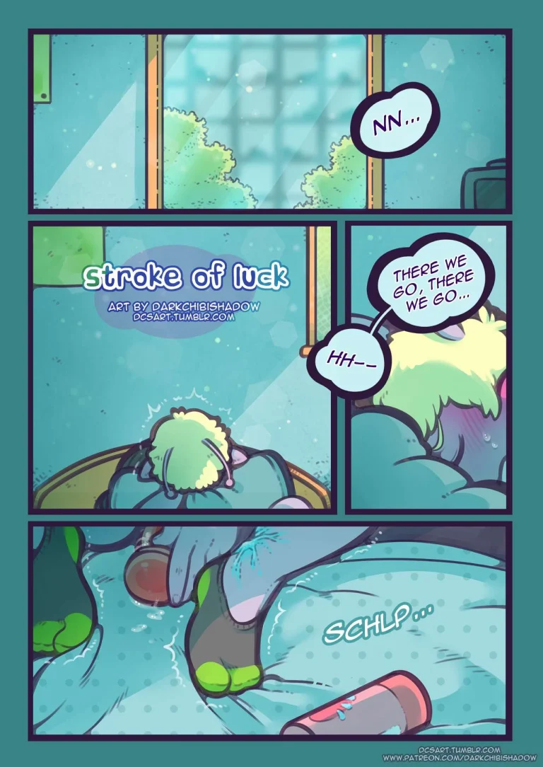 Stroke of Luck porn comic picture 1