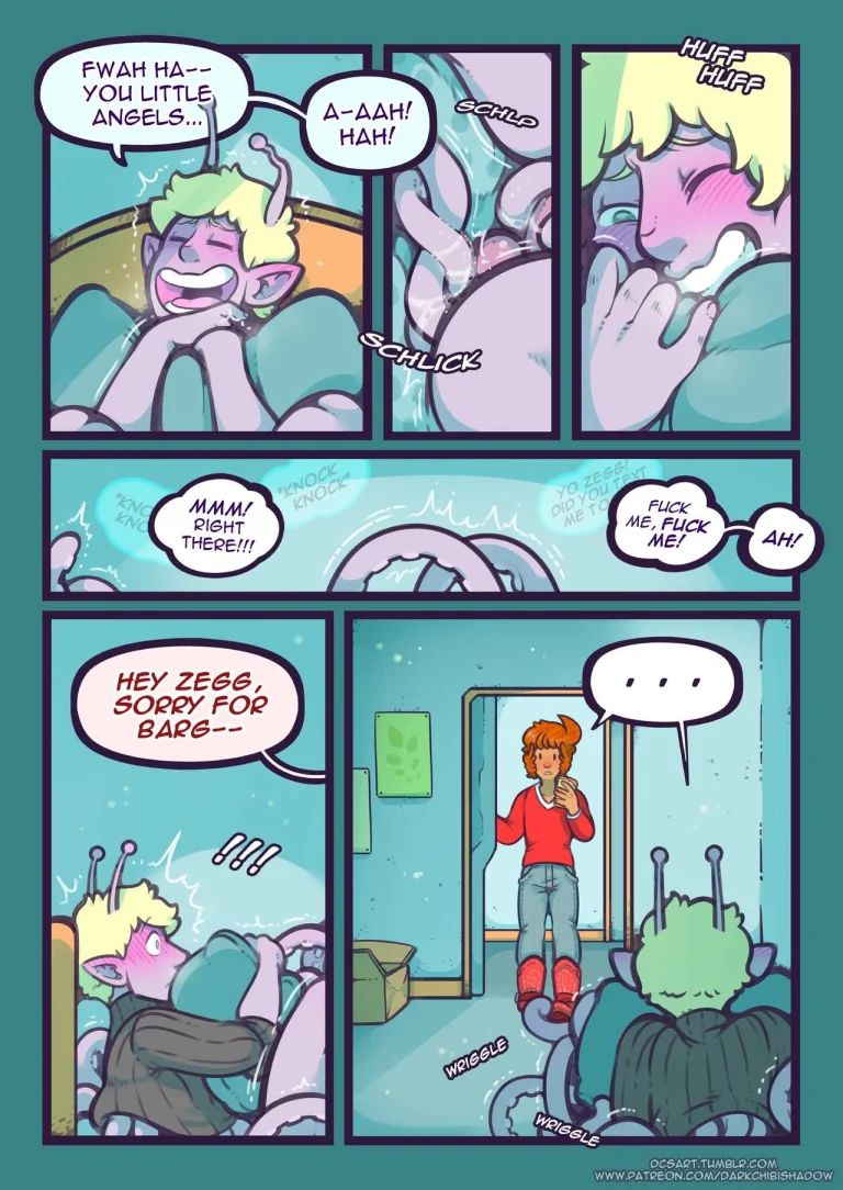 Stroke of Luck porn comic picture 5