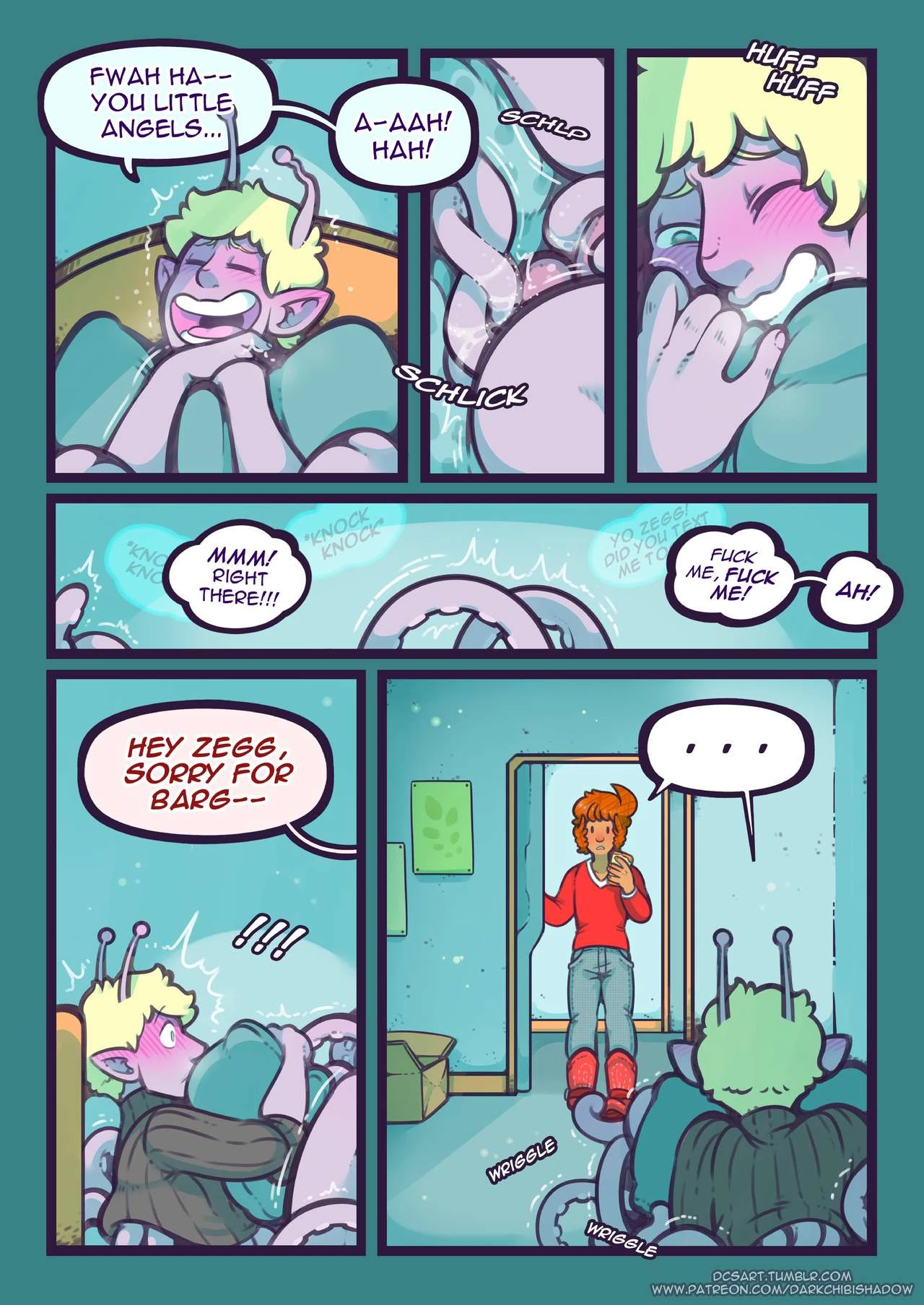 Stroke of Luck porn comic picture 5